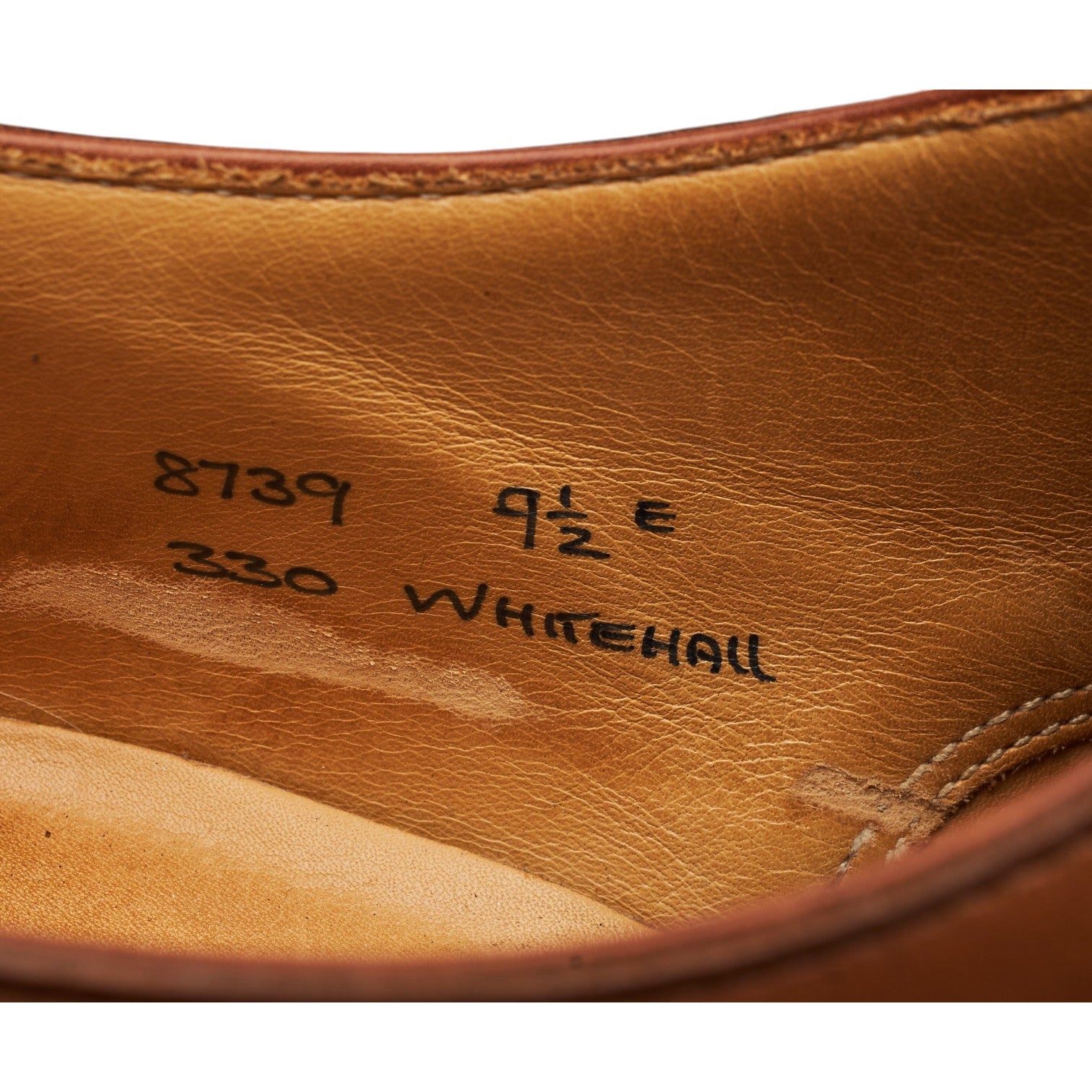 Crockett & Jones Whitehall oxford cuir marron UK 9,5