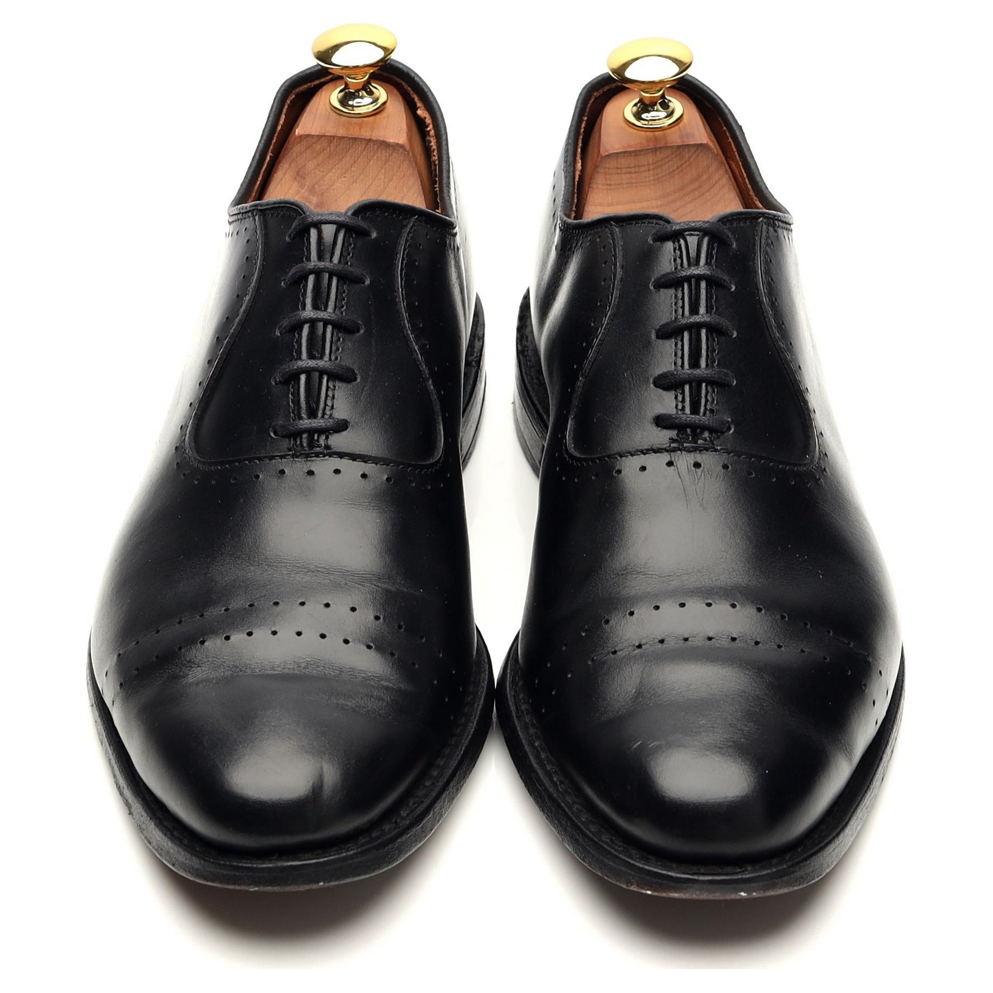 Allen Edmonds Vernon Richelieu Cuir Noir UK 7