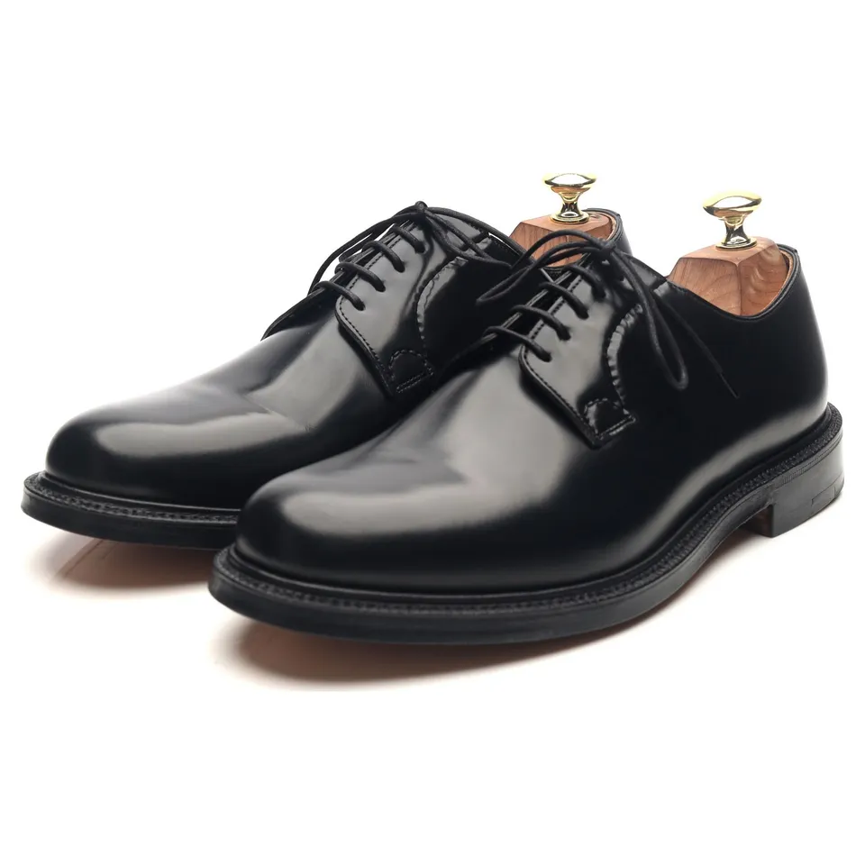 Church's Shannon Derby Cuir Noir UK 8