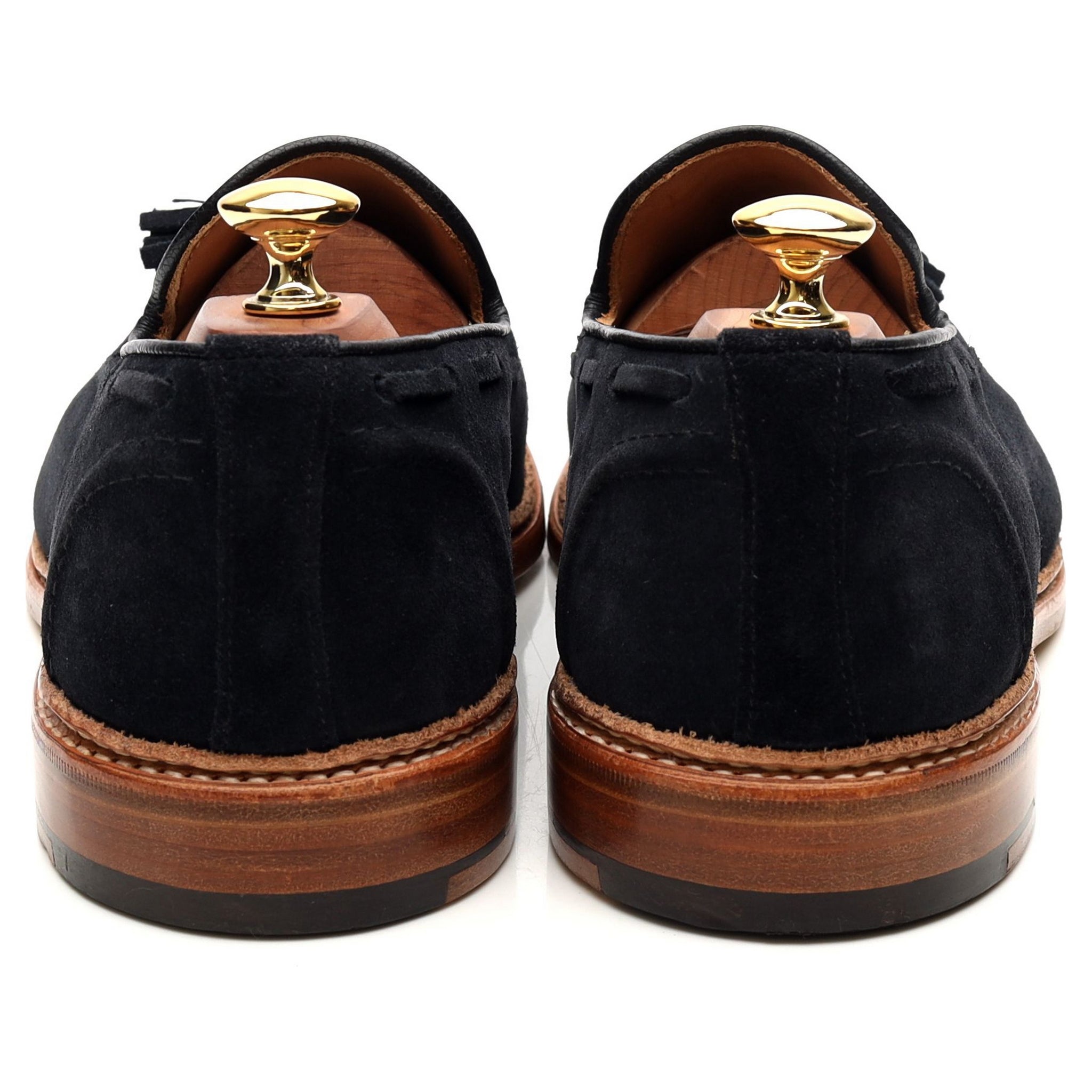 Trickers Elton mocassins daim noir pointure UK 9