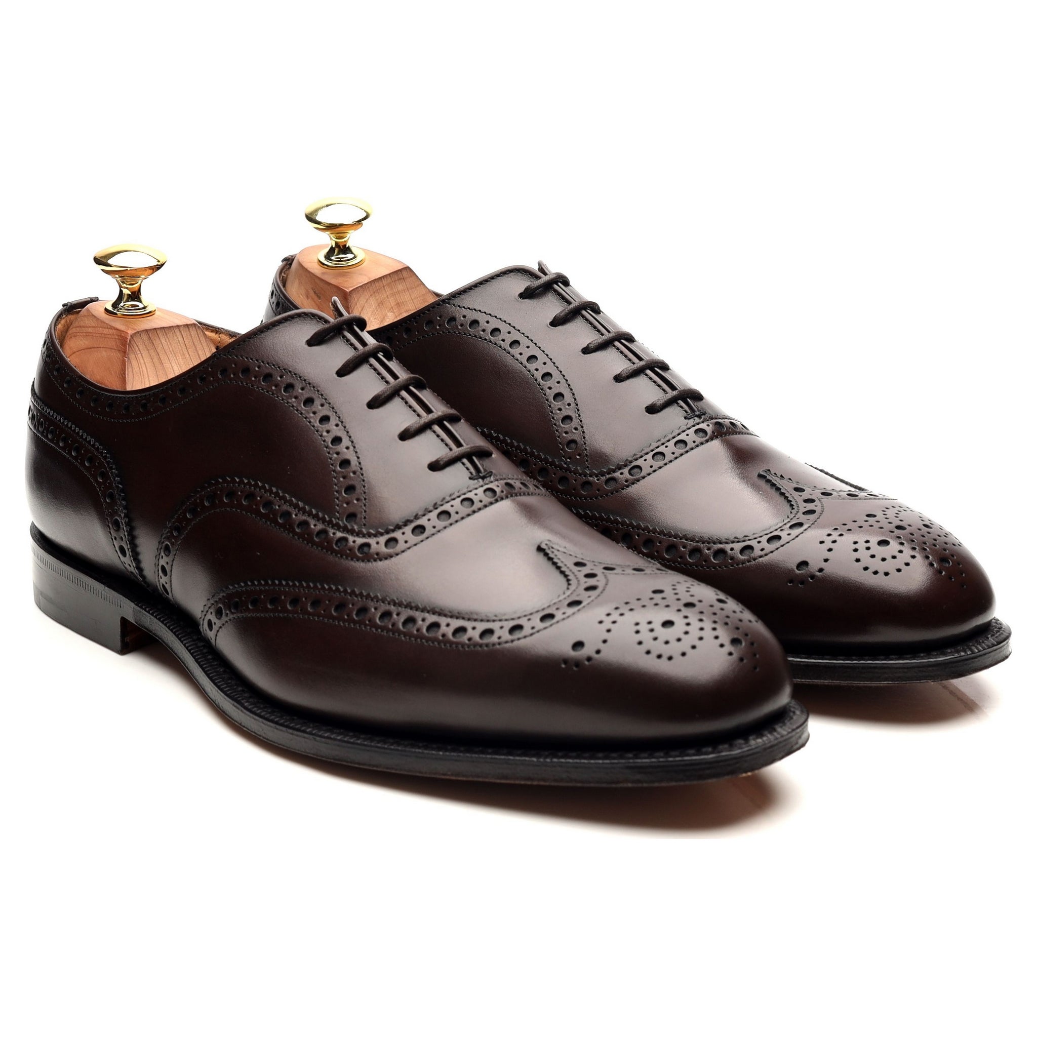 Church's Chetwynd brogues cuir marron foncé 8 G