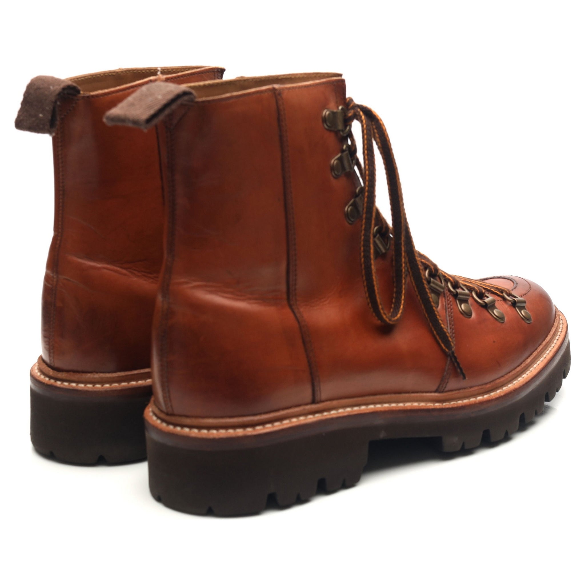 Grenson Nanette boots rando cuir marron UK 5.5 femme
