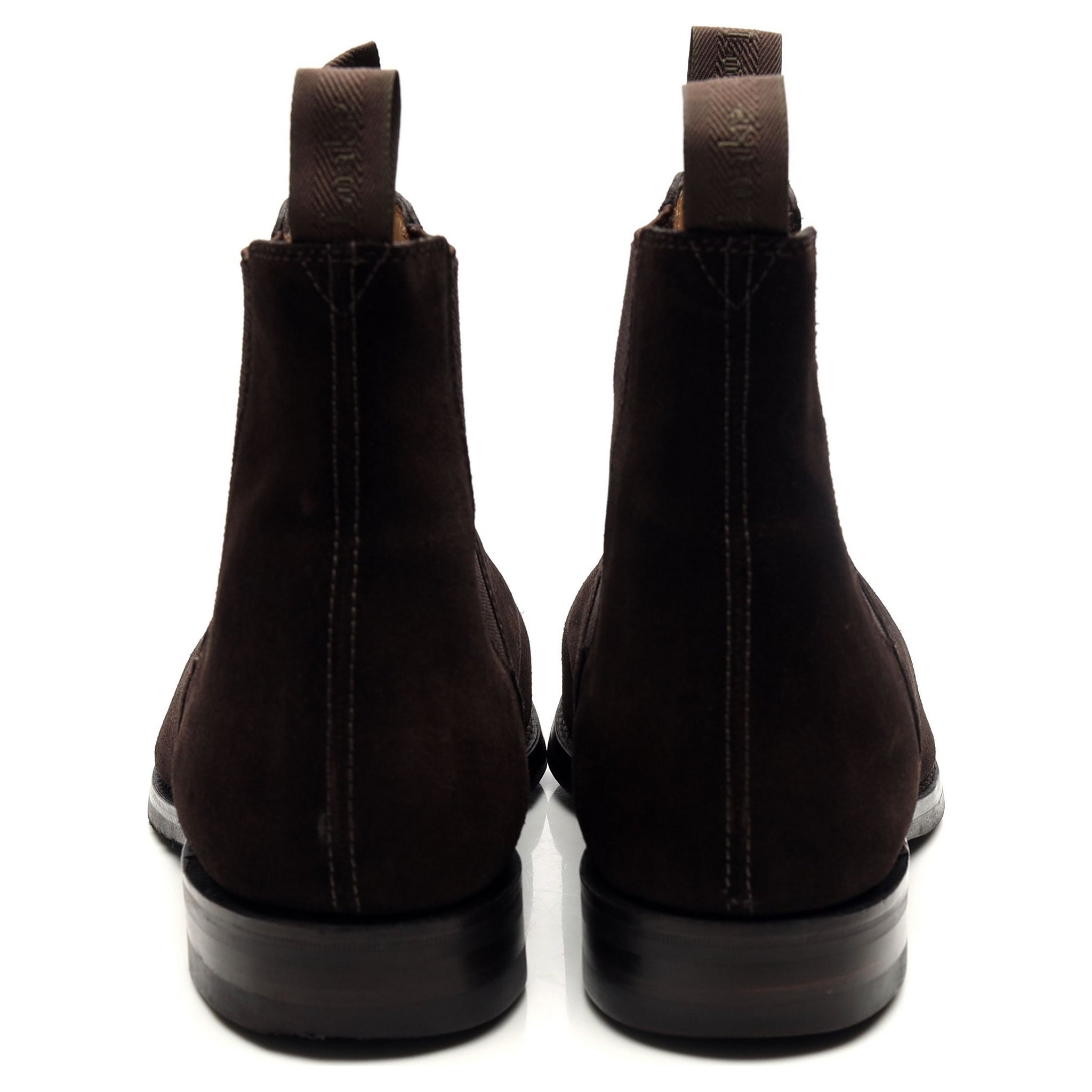 Loake 1880 Chatsworth Boots Chelsea Daim Marron UK 10