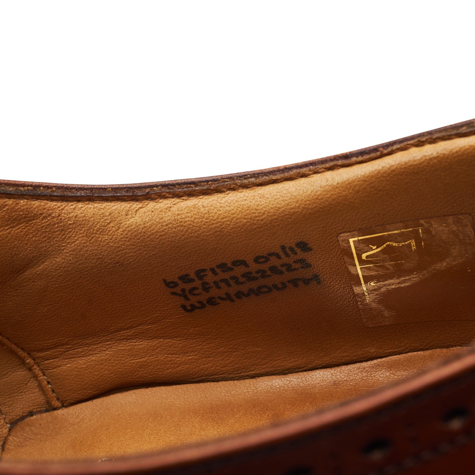 Church's Weymouth richelieu cuir marron UK 6.5
