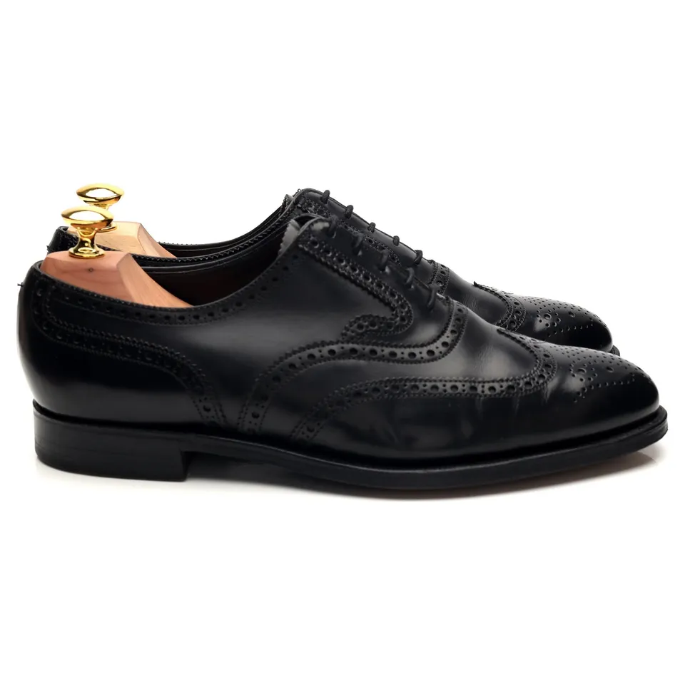 Gordon Scott London richelieu cuir noir UK 7.5