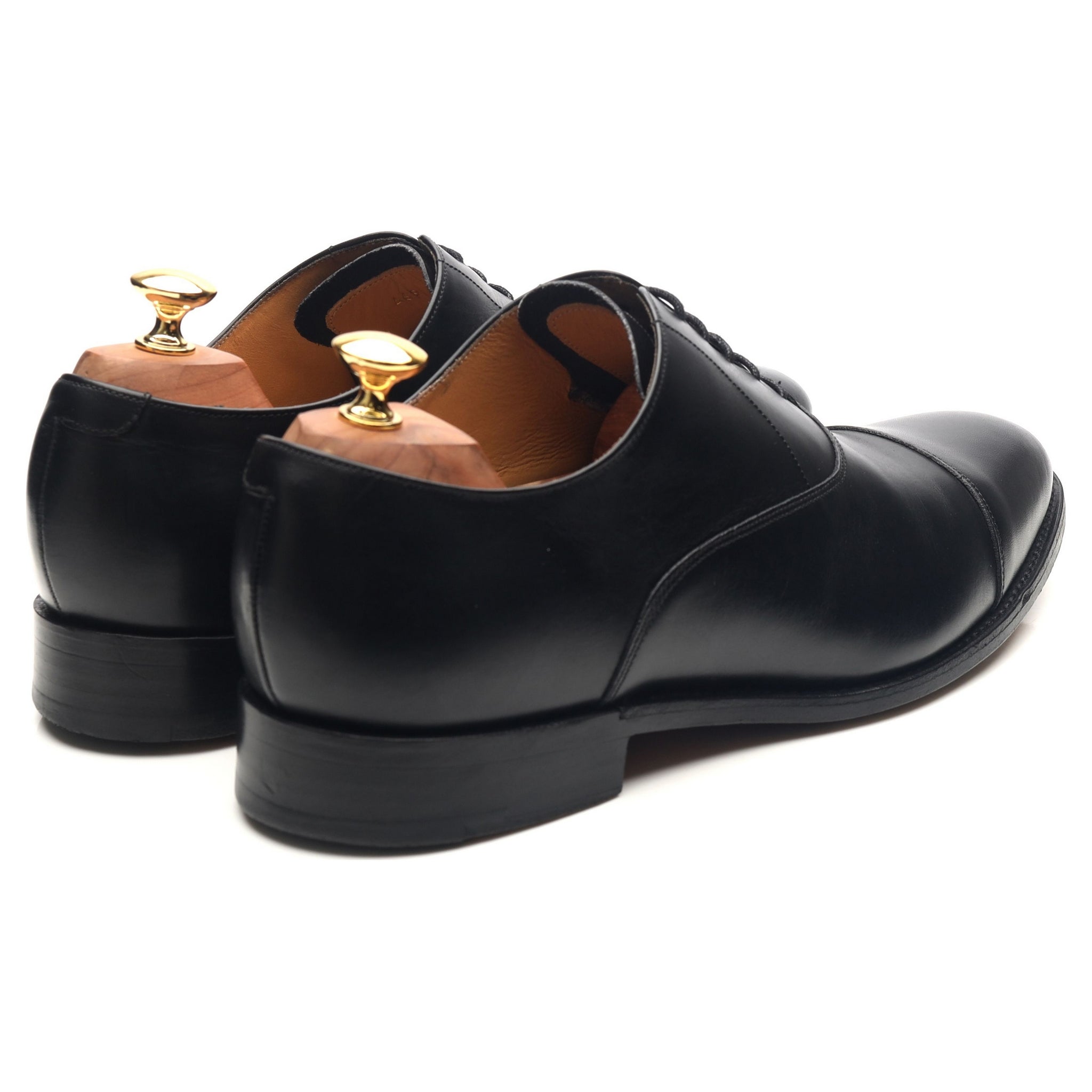 Barker Duxford richelieu cuir noir UK 10 large