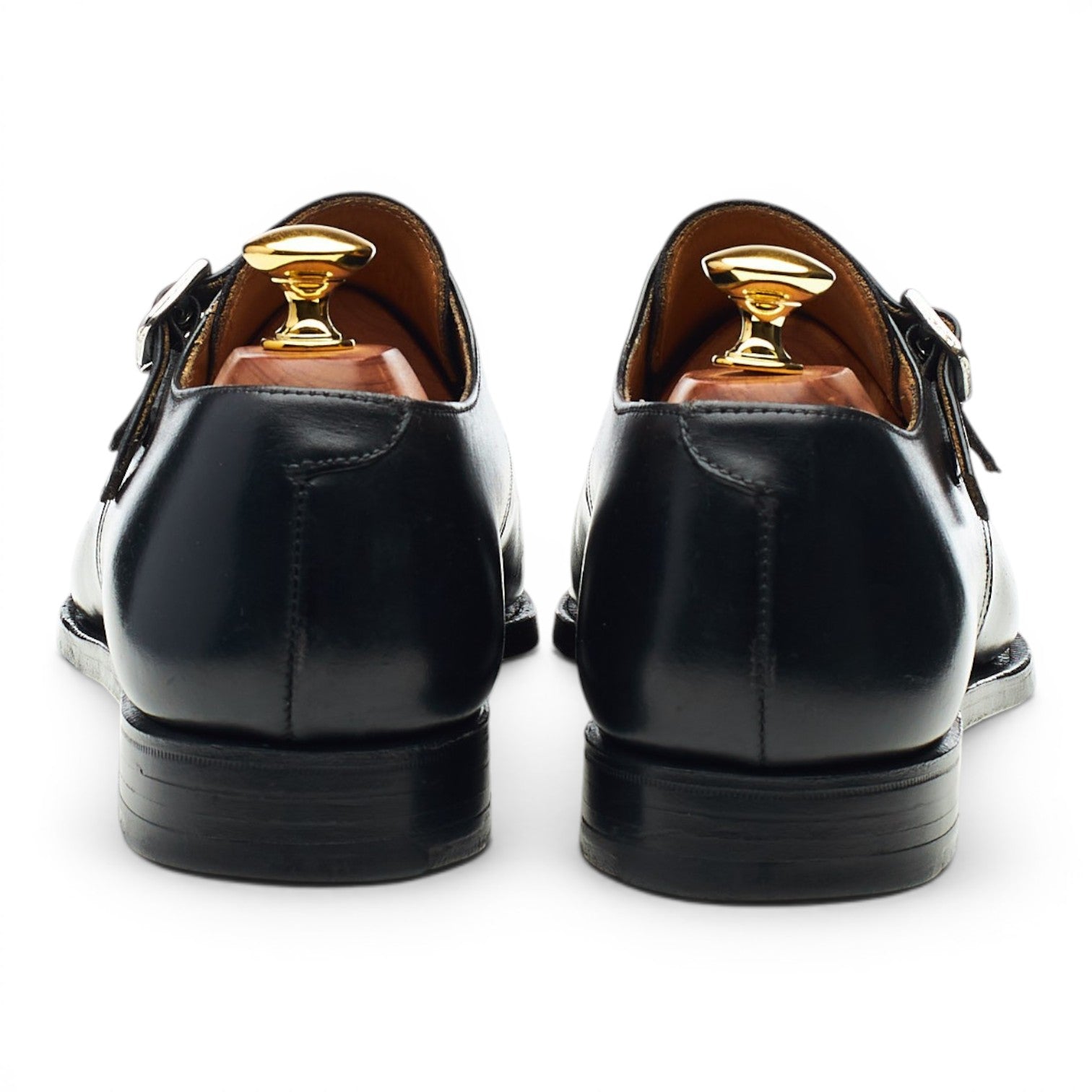 Crockett & Jones Lowndes monk cuir noir 6 UK