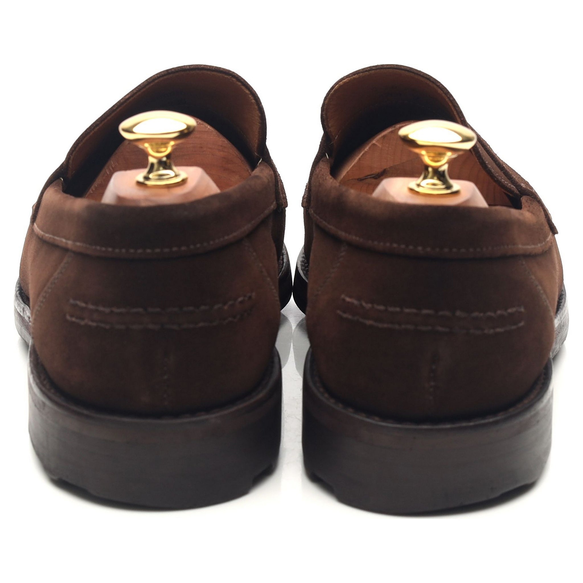 Alfred Sargent Hendon mocassins daim marron UK 9