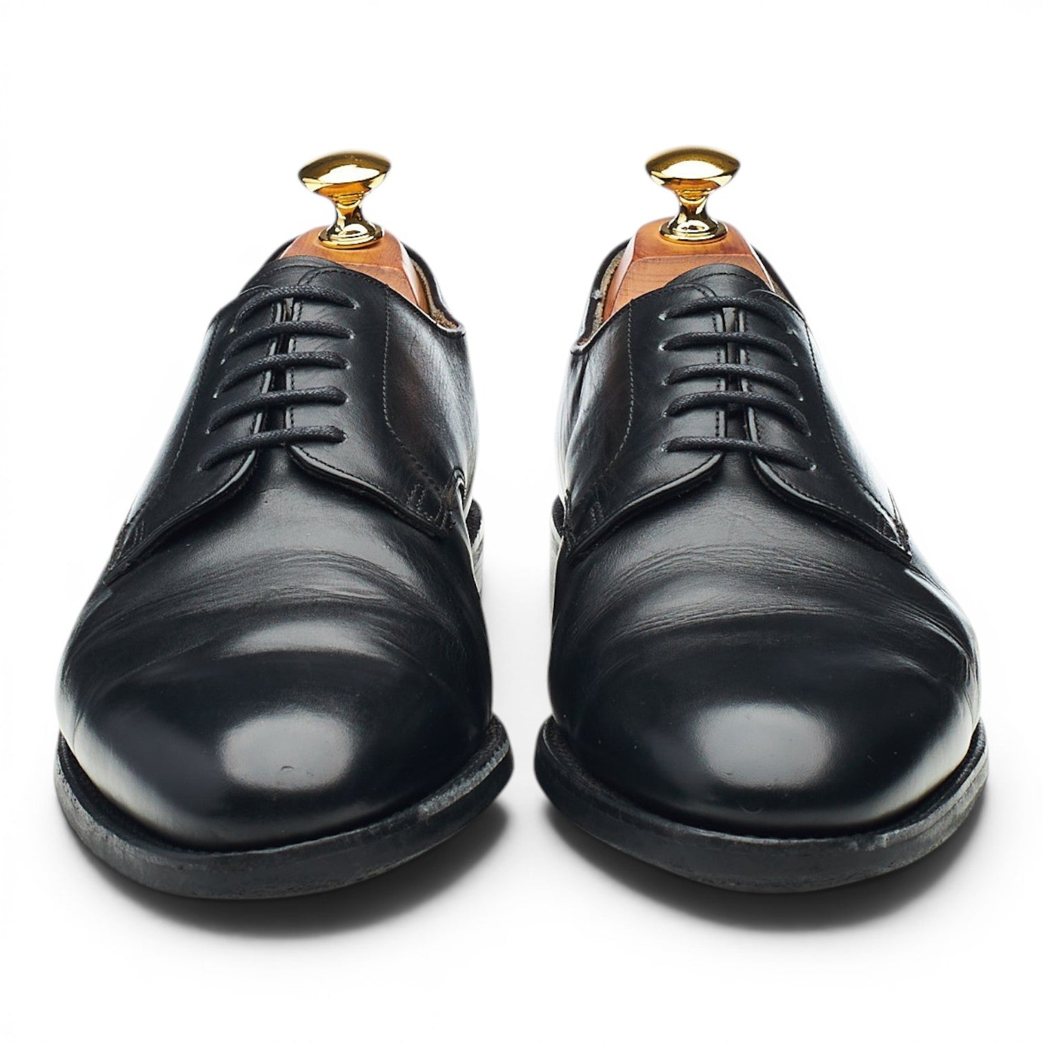 Barker Derby cuir noir pointure UK 6.5