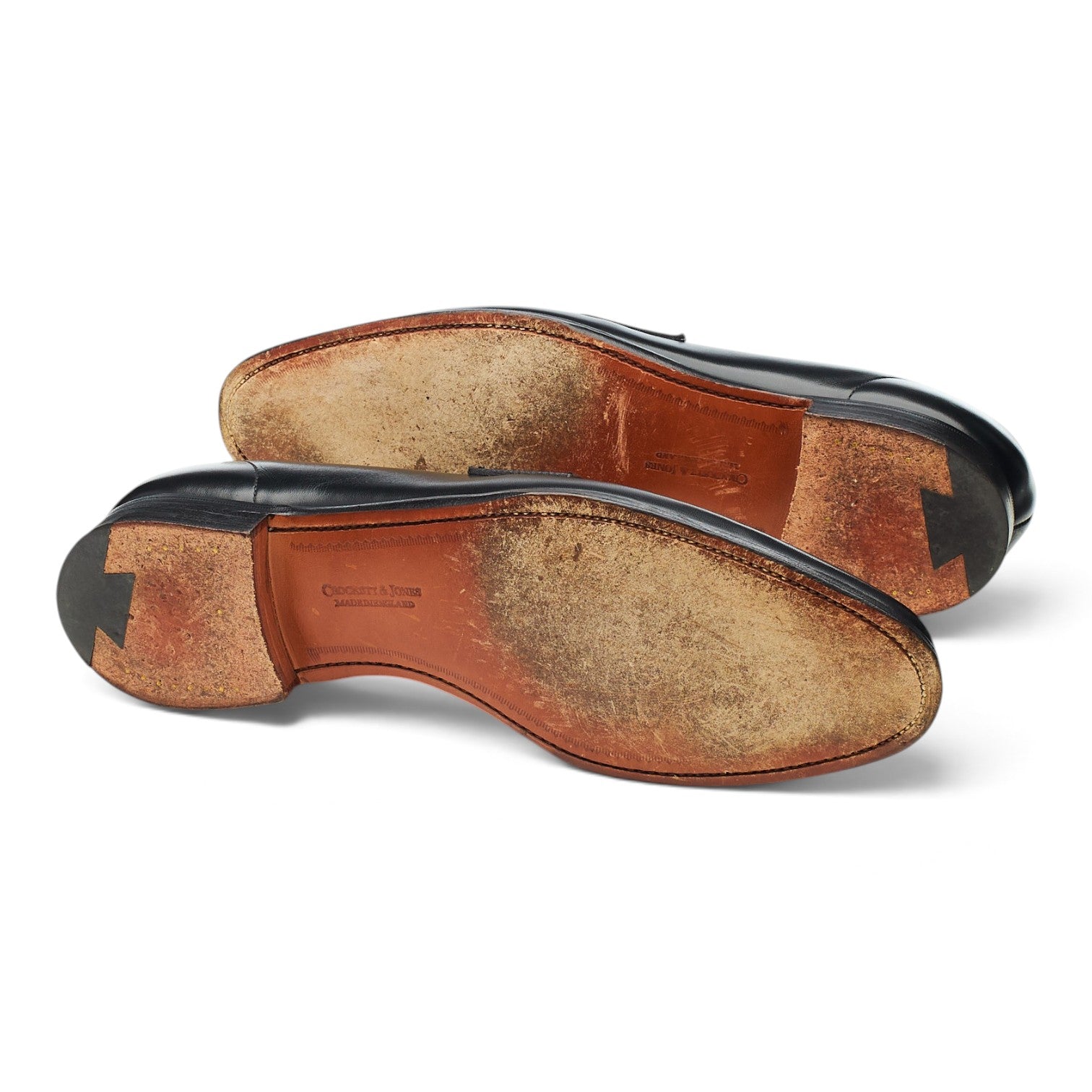 Crockett & Jones Teign mocassin cuir noir pointure 8 UK