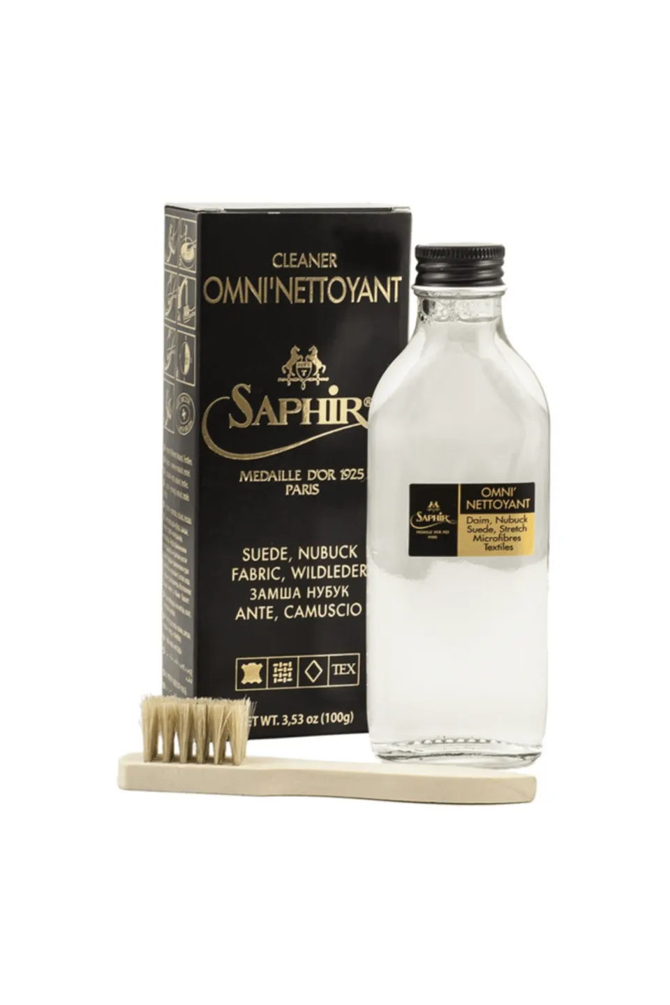 Malfroid Saphir Omni'cleaner nettoyant chaussures détachant