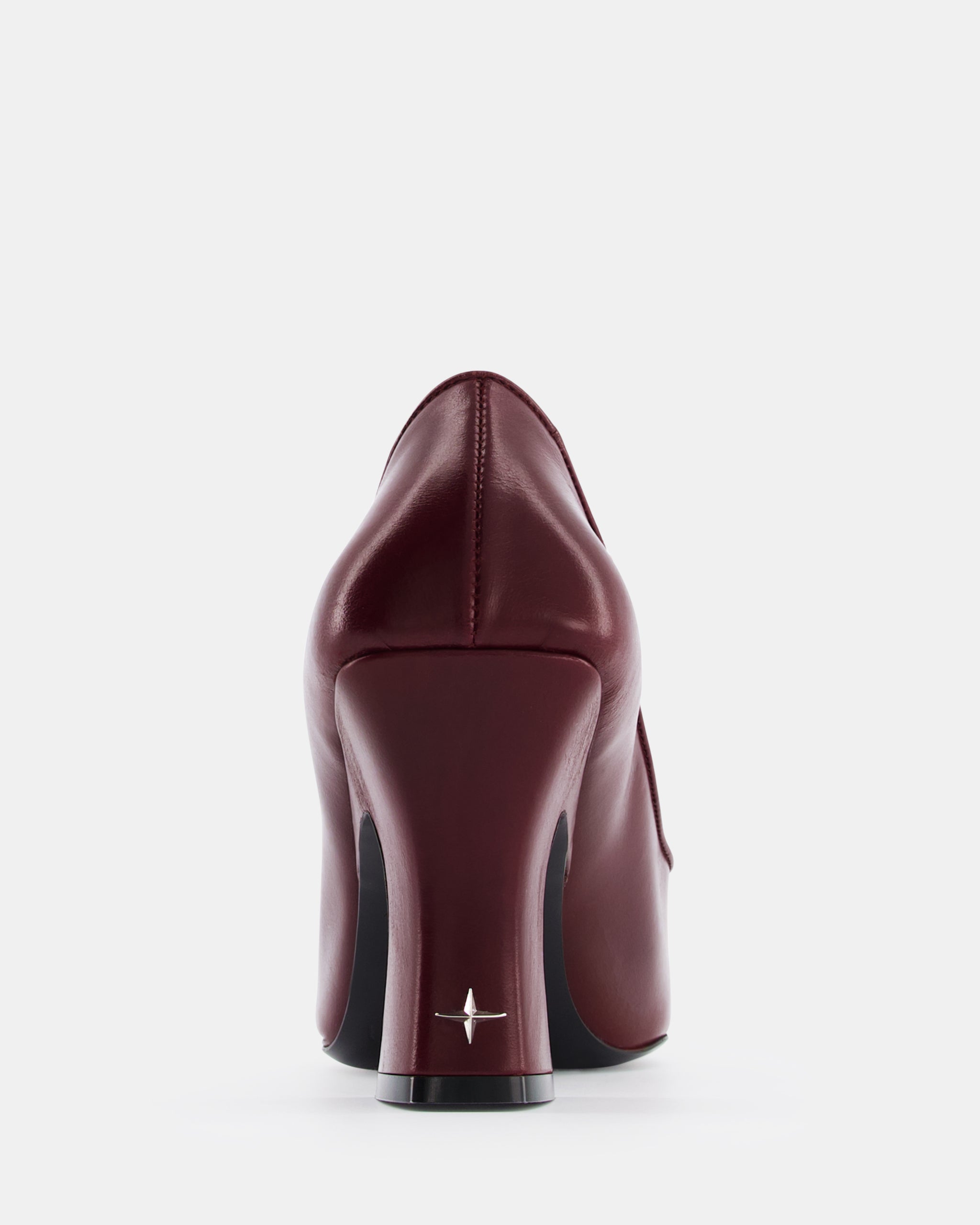 Nodaleto Nodstalgia Heidi escarpins Bordeaux Nappa talon 8,5 cm
