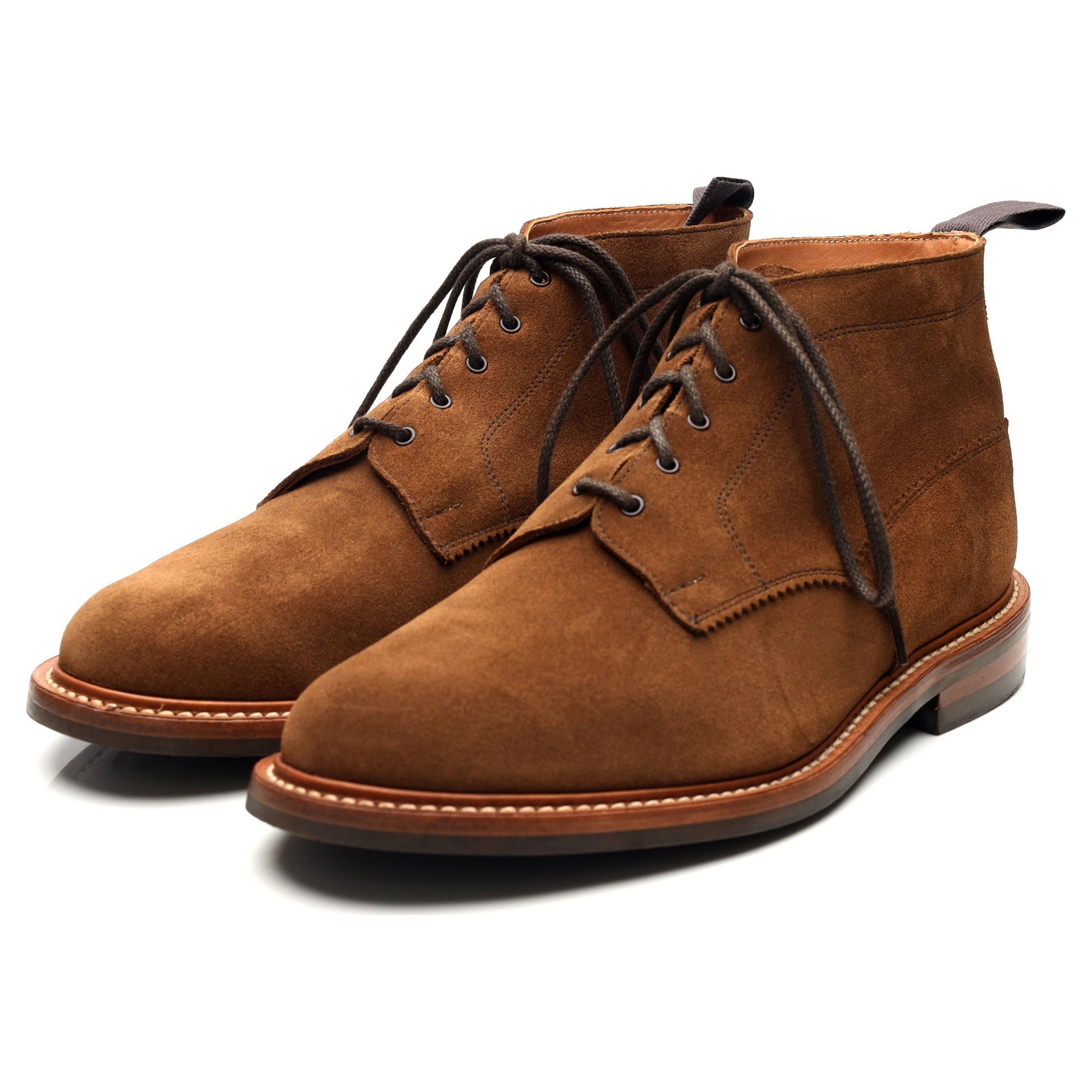 Tricker's Evedon bottines suède marron pointure 10