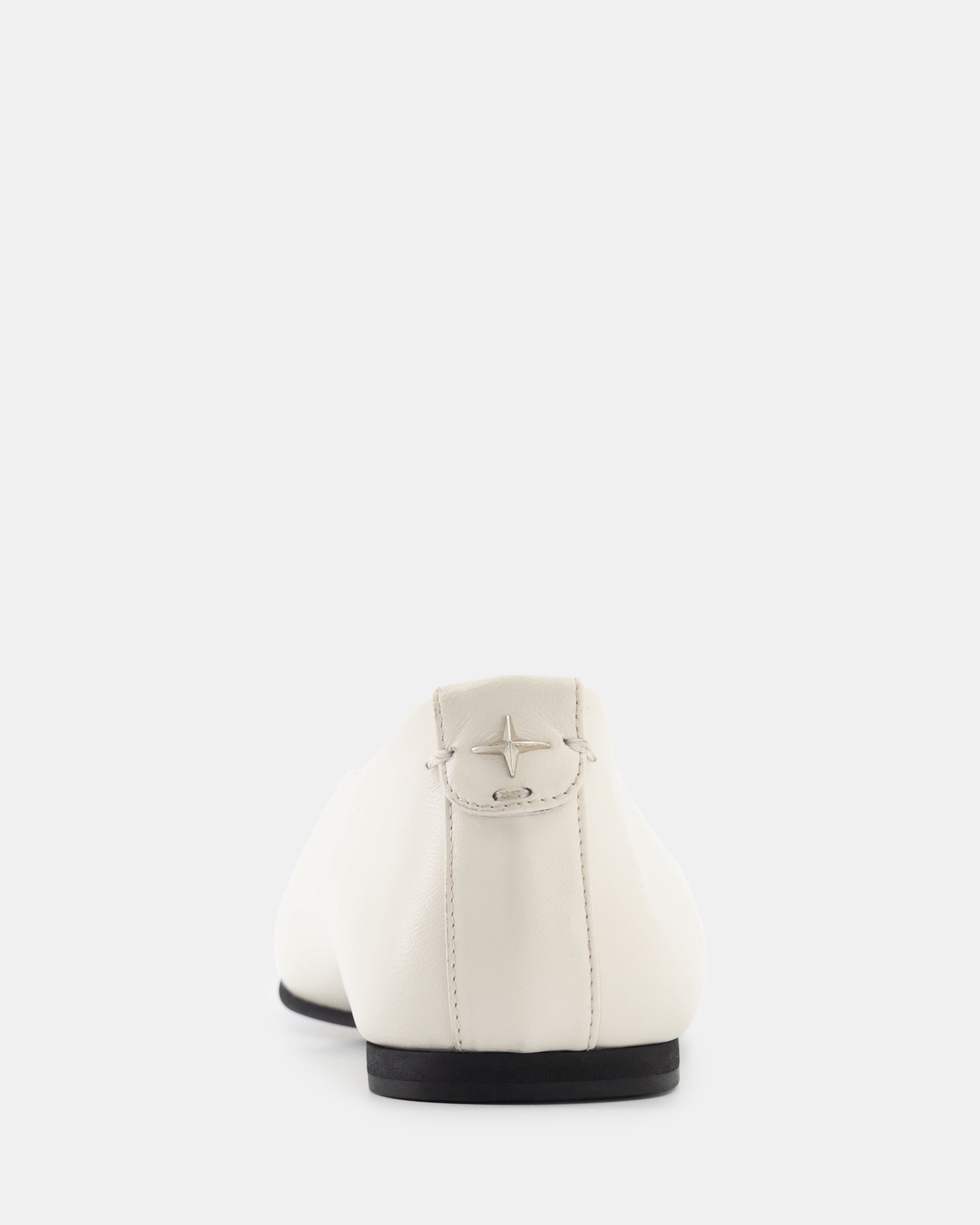Nodaleto Bullarina 5 ballerines cuir blanc