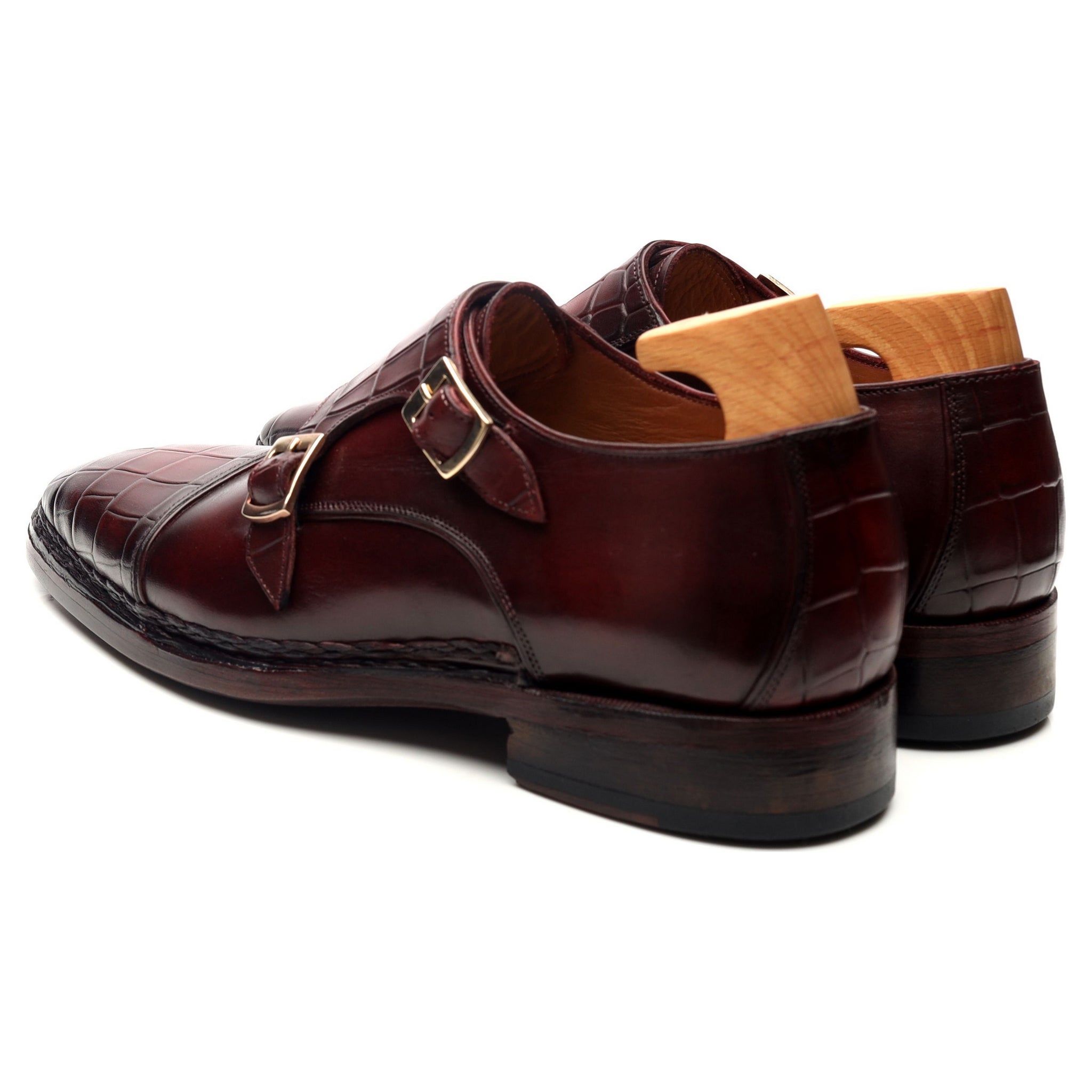 Paul Parkman double boucle cuir bordeaux UK 6 EU 40