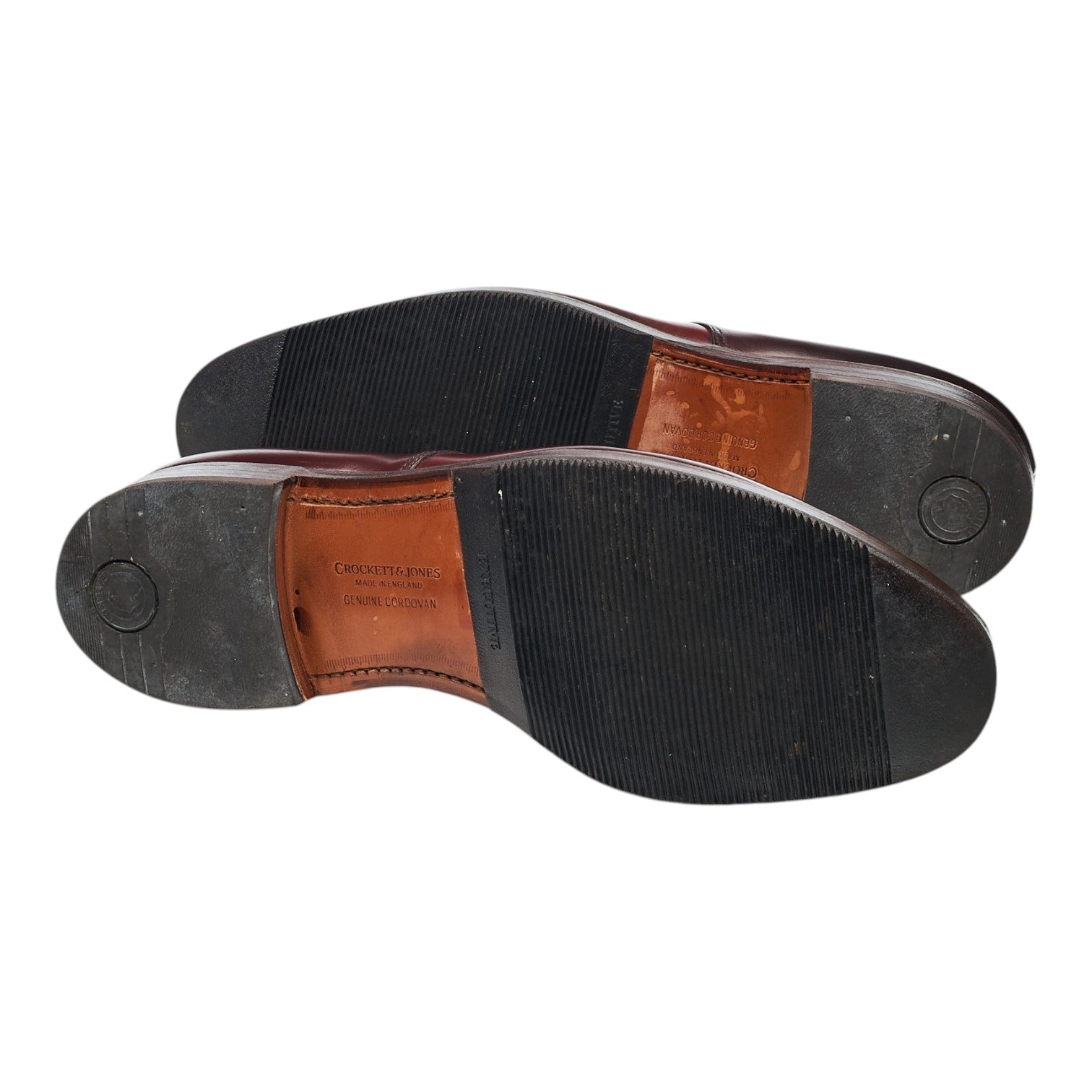 Crockett & Jones Grasmere derby cordovan bordeaux UK 12