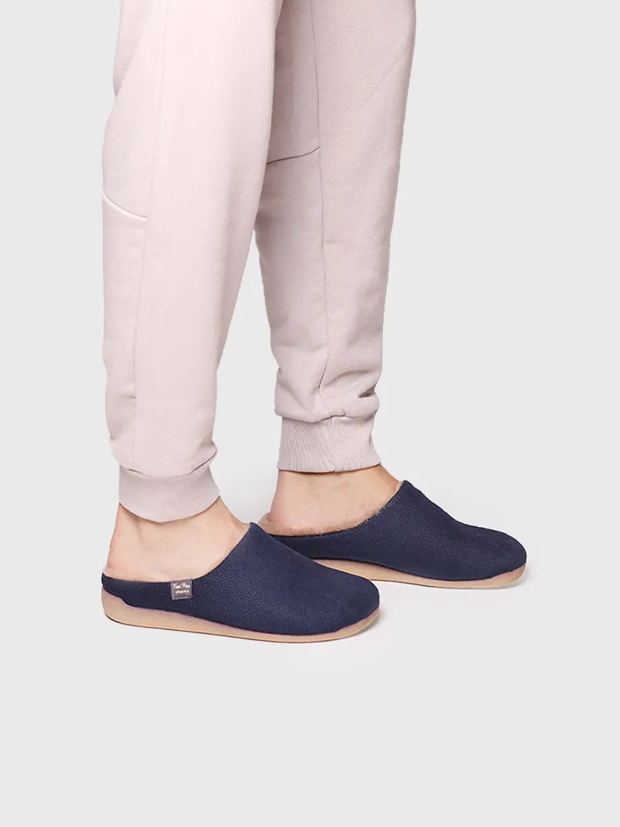 Toni Pons Noti-BD chaussons homme marine chaud