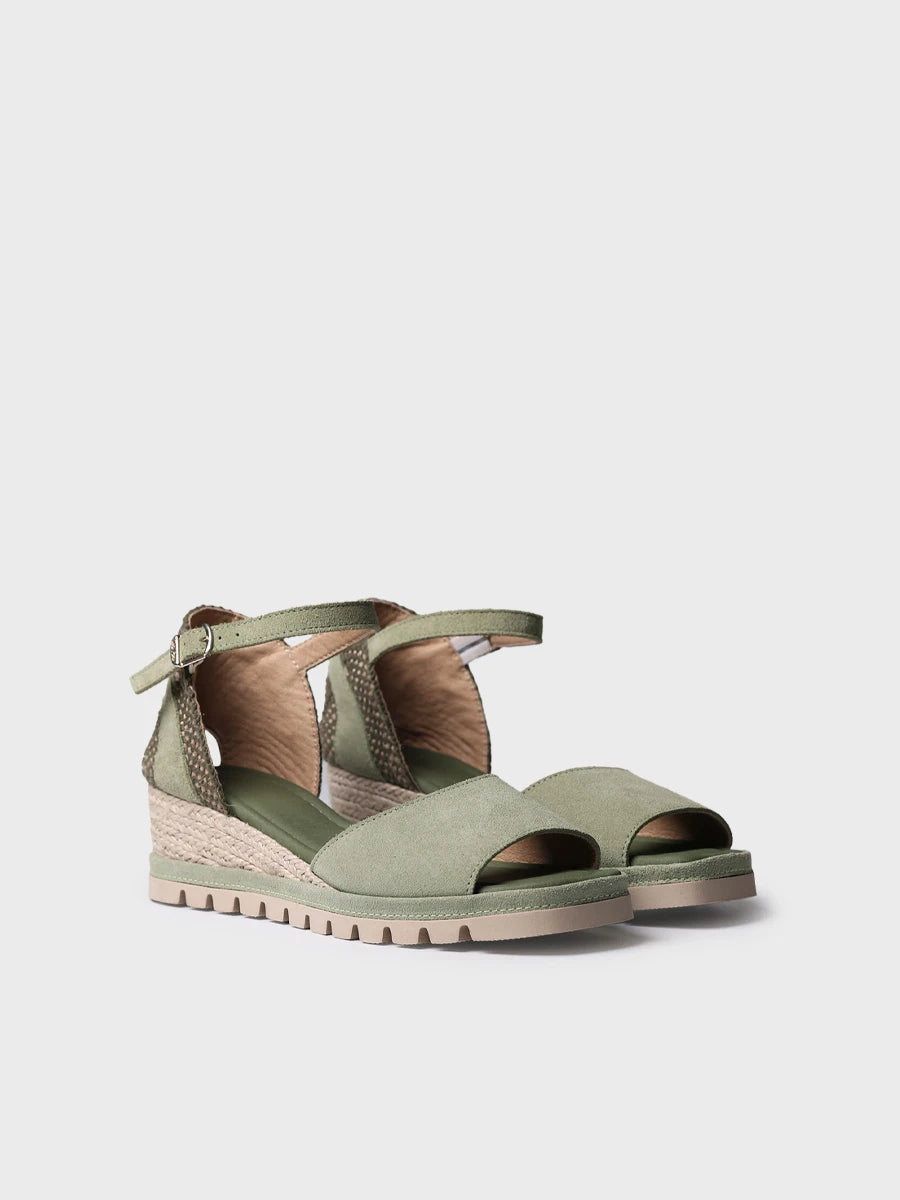 Toni Pons Brisa espadrilles compensées suède 5 cm