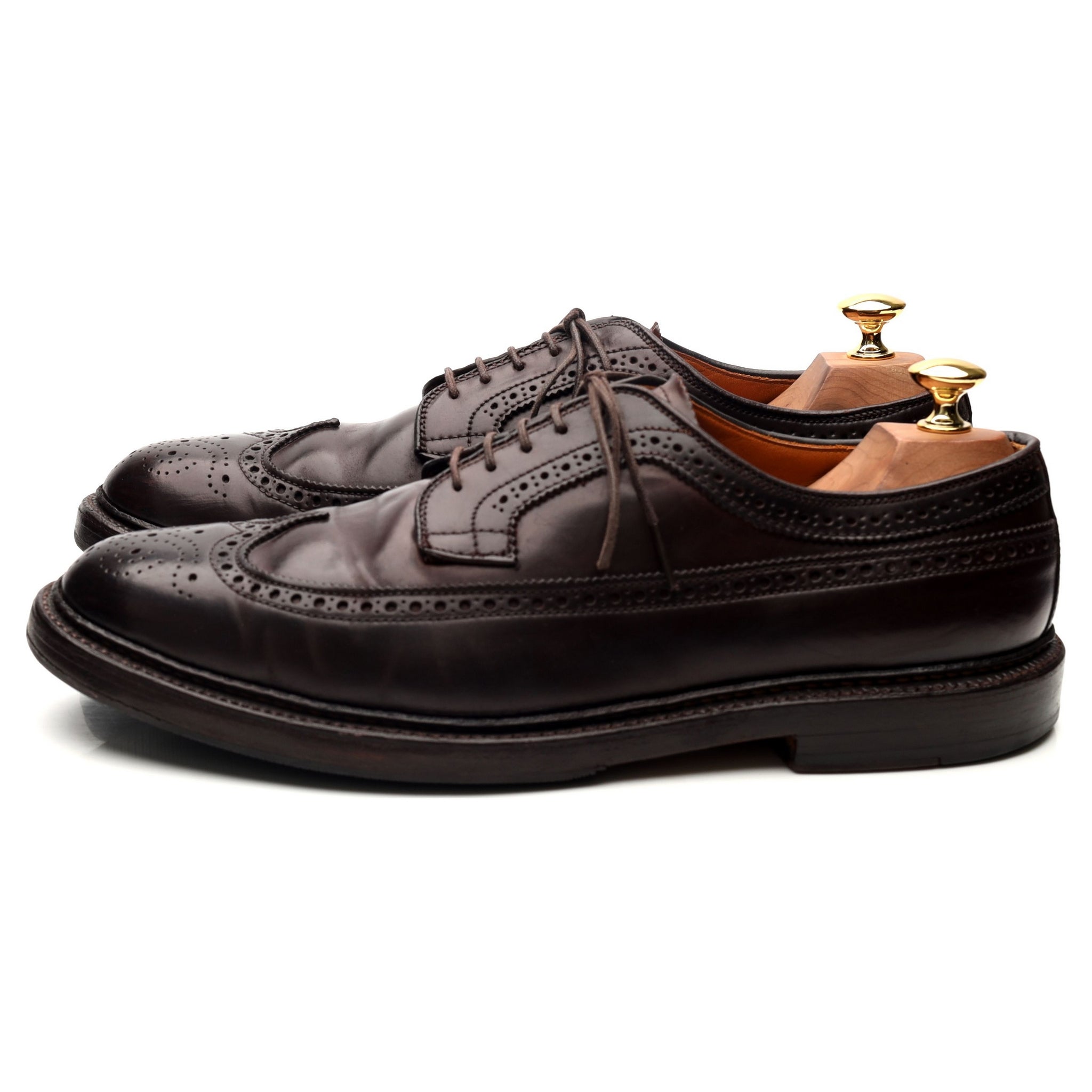 Alden 975 derbys cordovan bordeaux UK 9