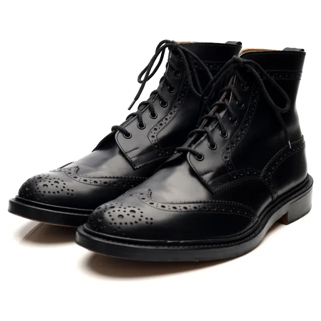 Tricker's Stow bottines cuir noir UK 11,5