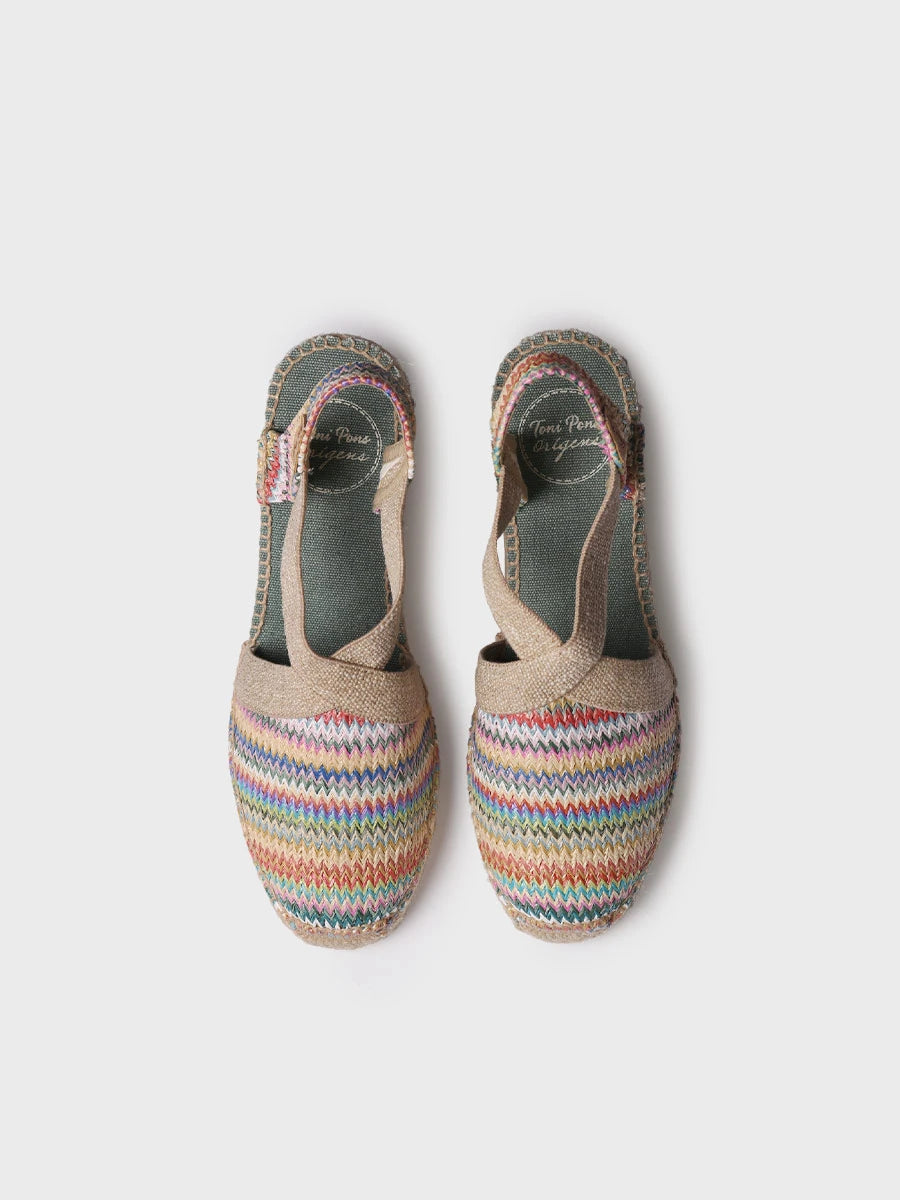 Toni Pons Terra-MH espadrilles compensées raphia