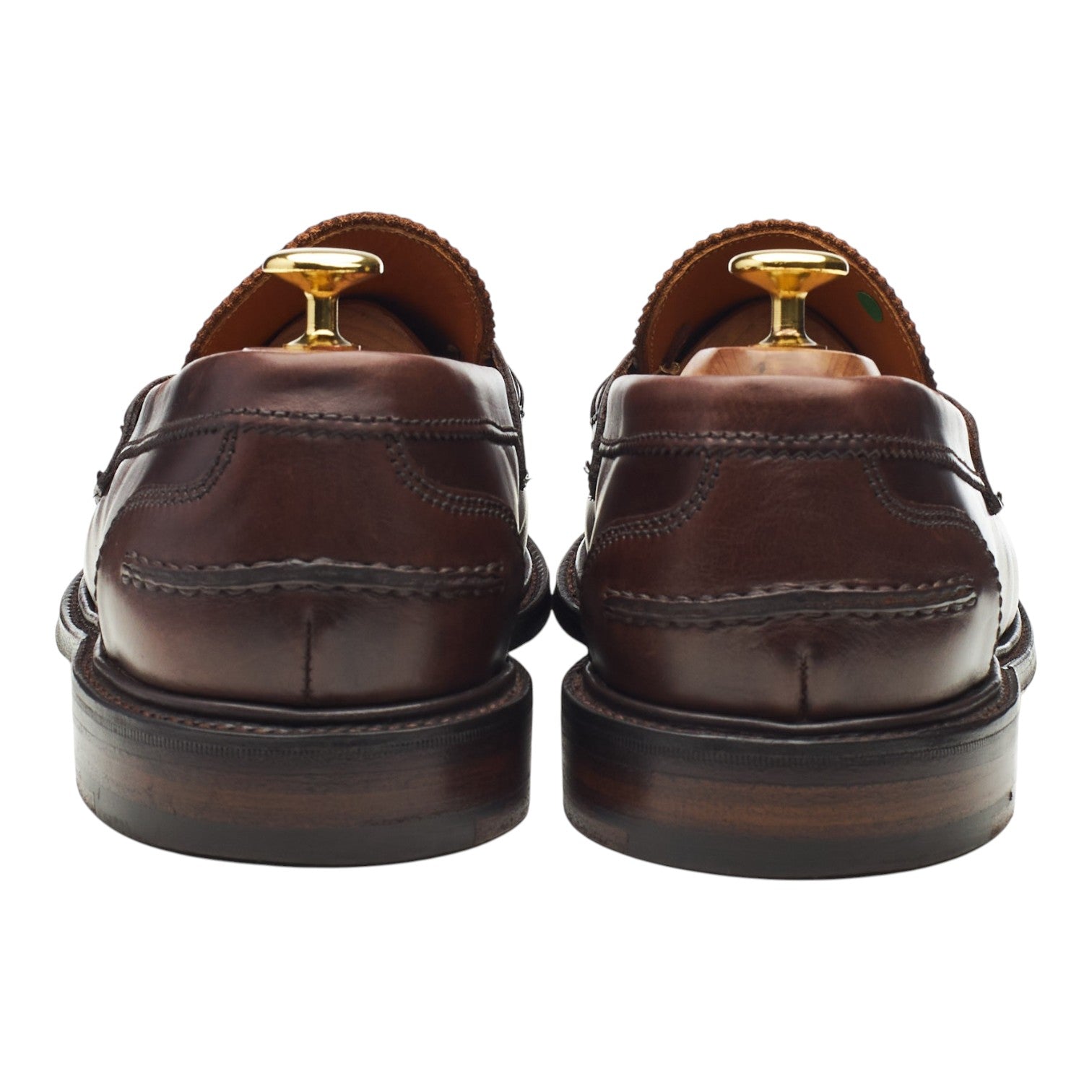 Cheaney Dorking mocassins homme bout fendu marron UK 8.5
