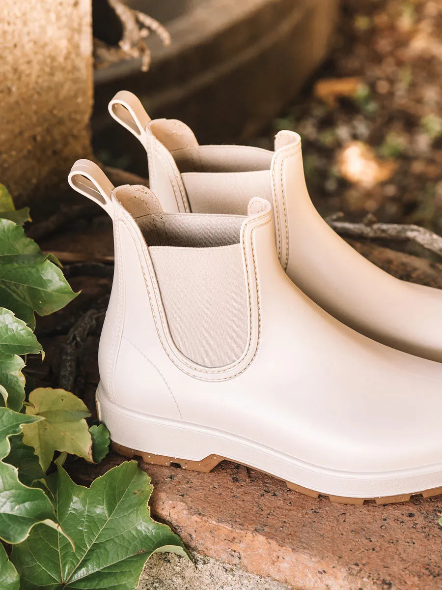 Toni Pons Bernie bottes pluie homme beige Chelsea