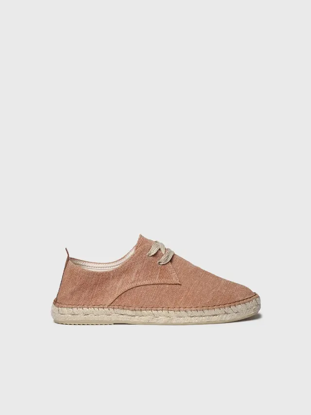 Toni Pons Dixon espadrilles homme lacets coton jute