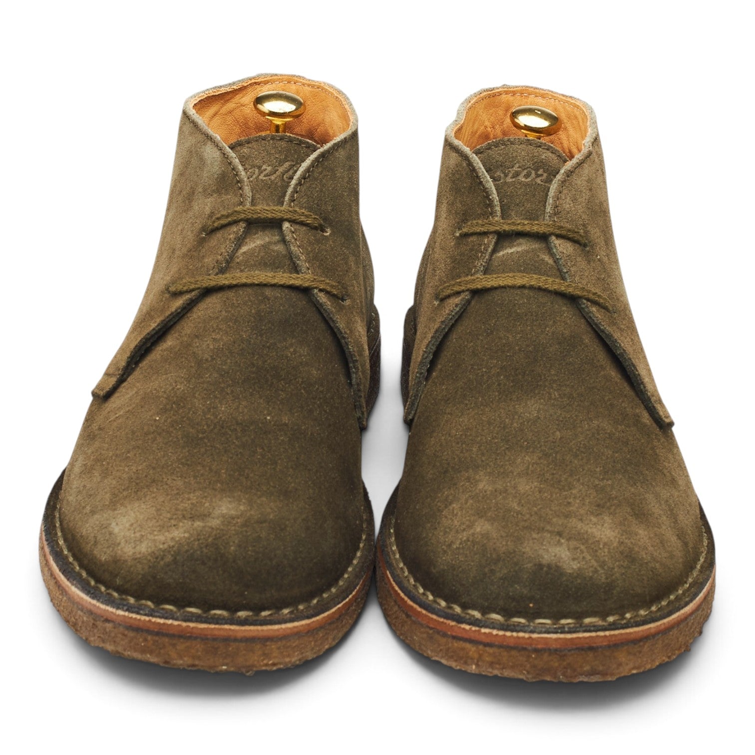 Astorflex Greenflex chukka boots daim vert UK 8