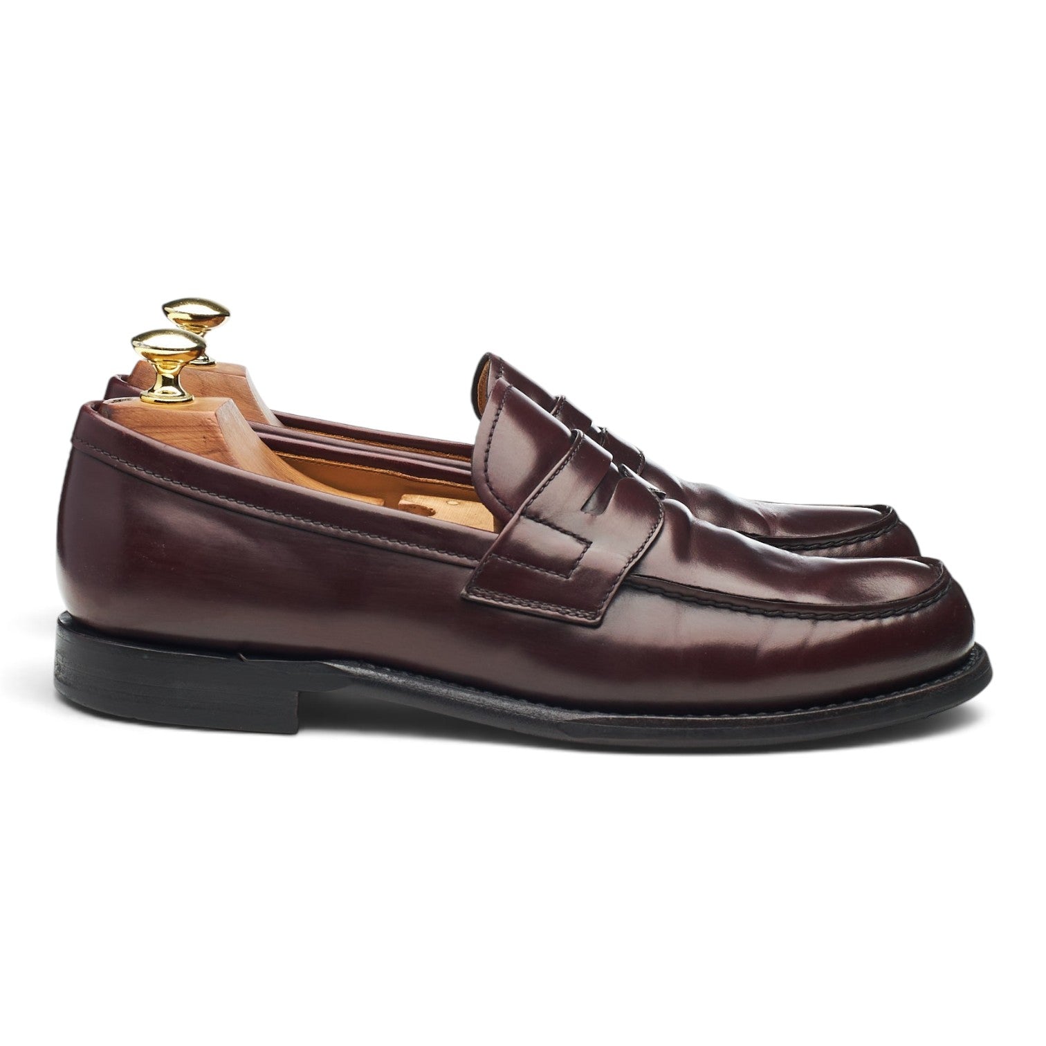 Church's Gateshead mocassin cuir bordeaux UK 7