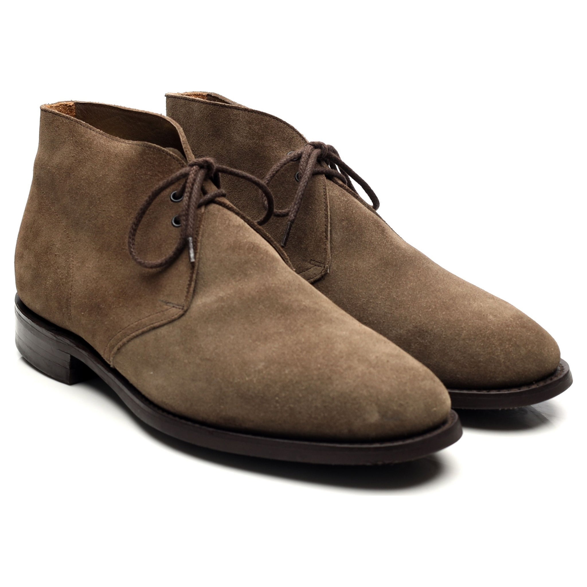 Church’s Sahara boots chukka daim marron UK 8