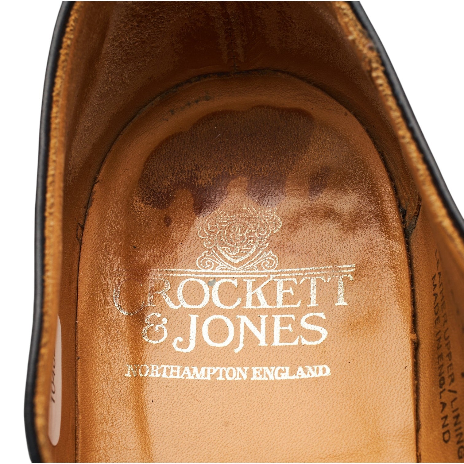 Crockett & Jones Hatton oxford cuir noir pointure UK 7.5