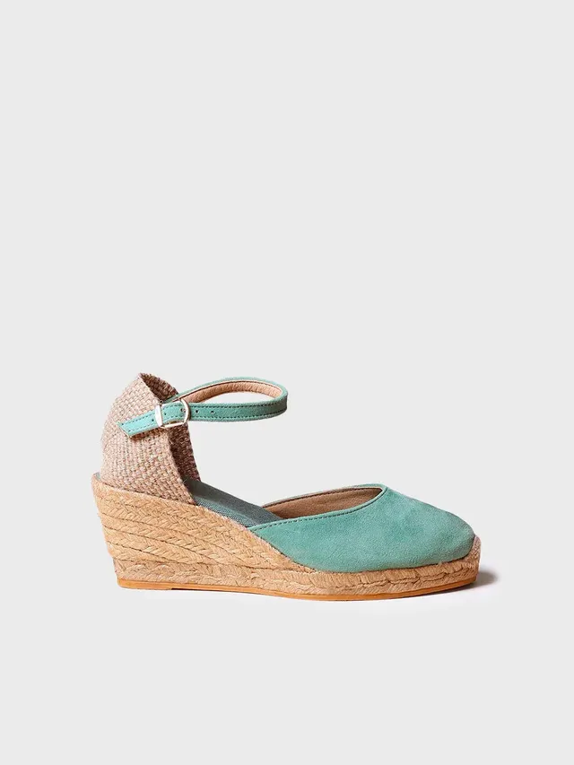 Toni Pons Lloret-5 espadrille compensée menthe