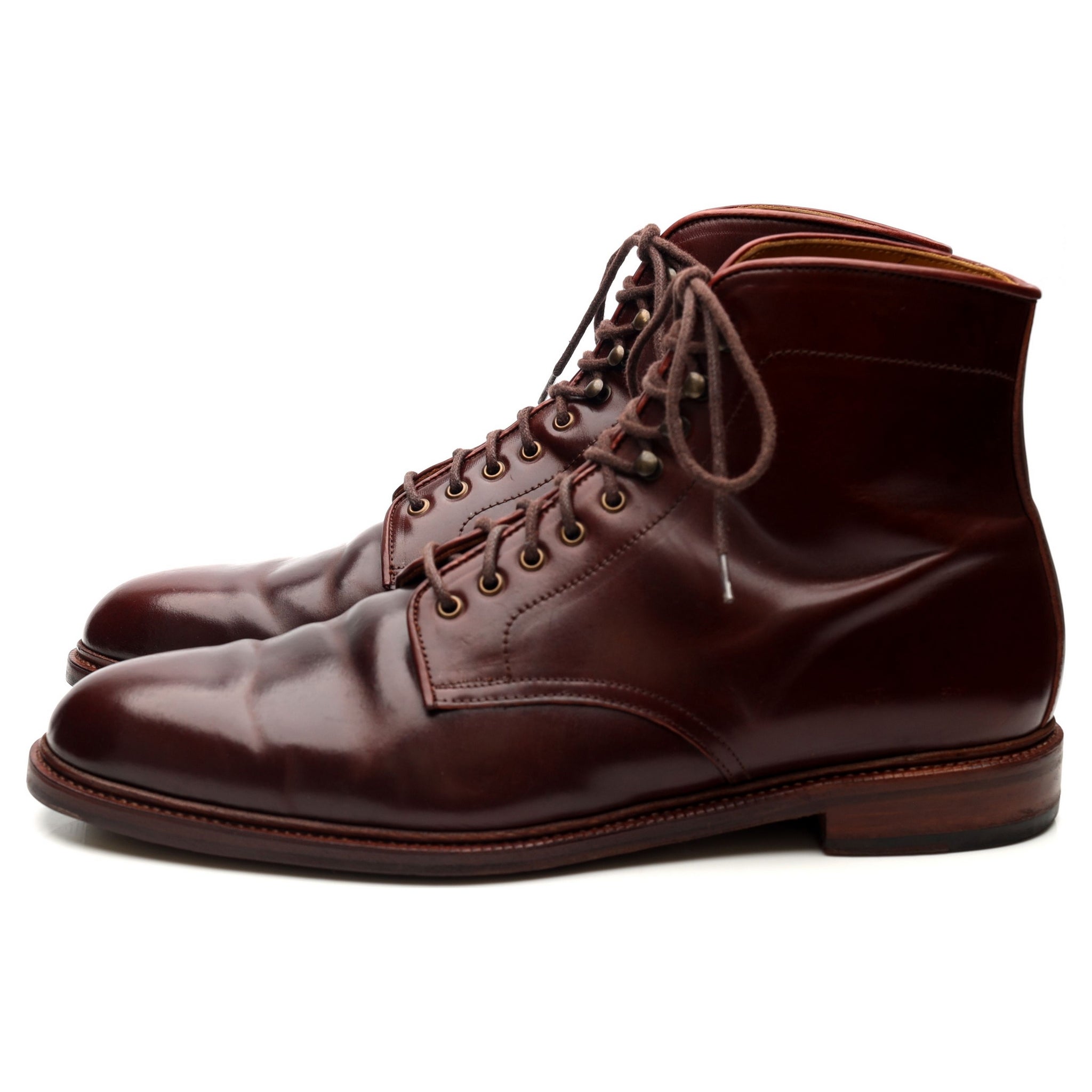 Meermin 101637 bottines cordovan bordeaux UK 10.5