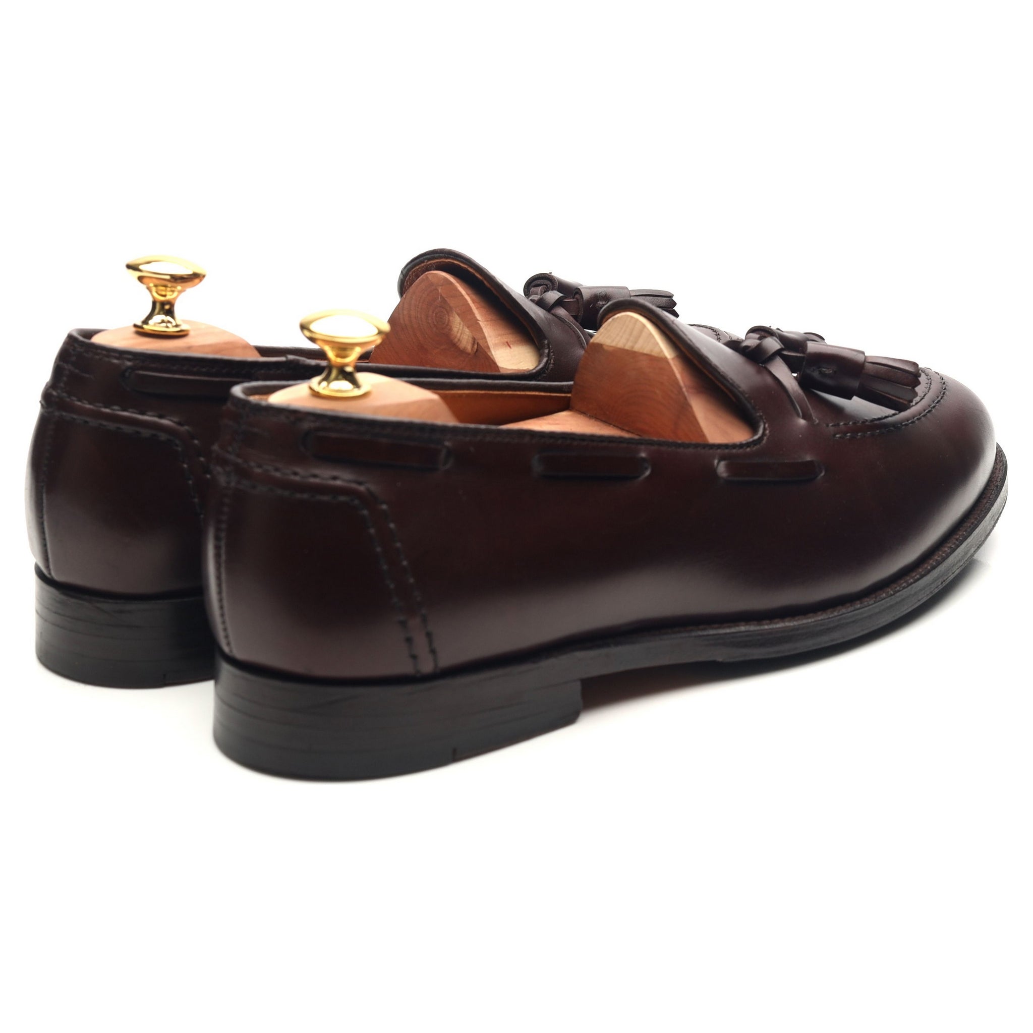 Alden 06598 mocassins cuir bordeaux UK 10.5 à glands
