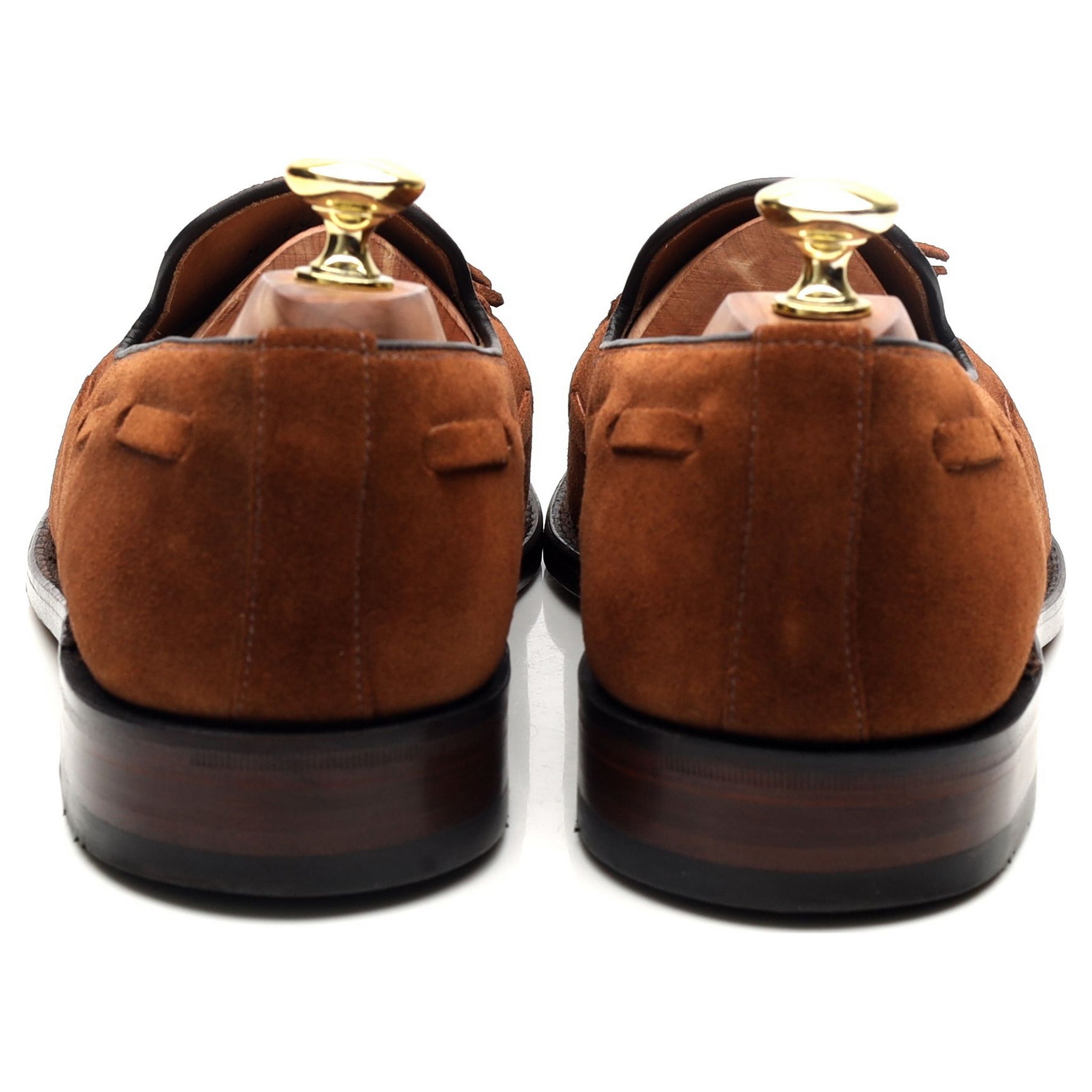 Loake Lincoln mocassins daim marron UK 7.5