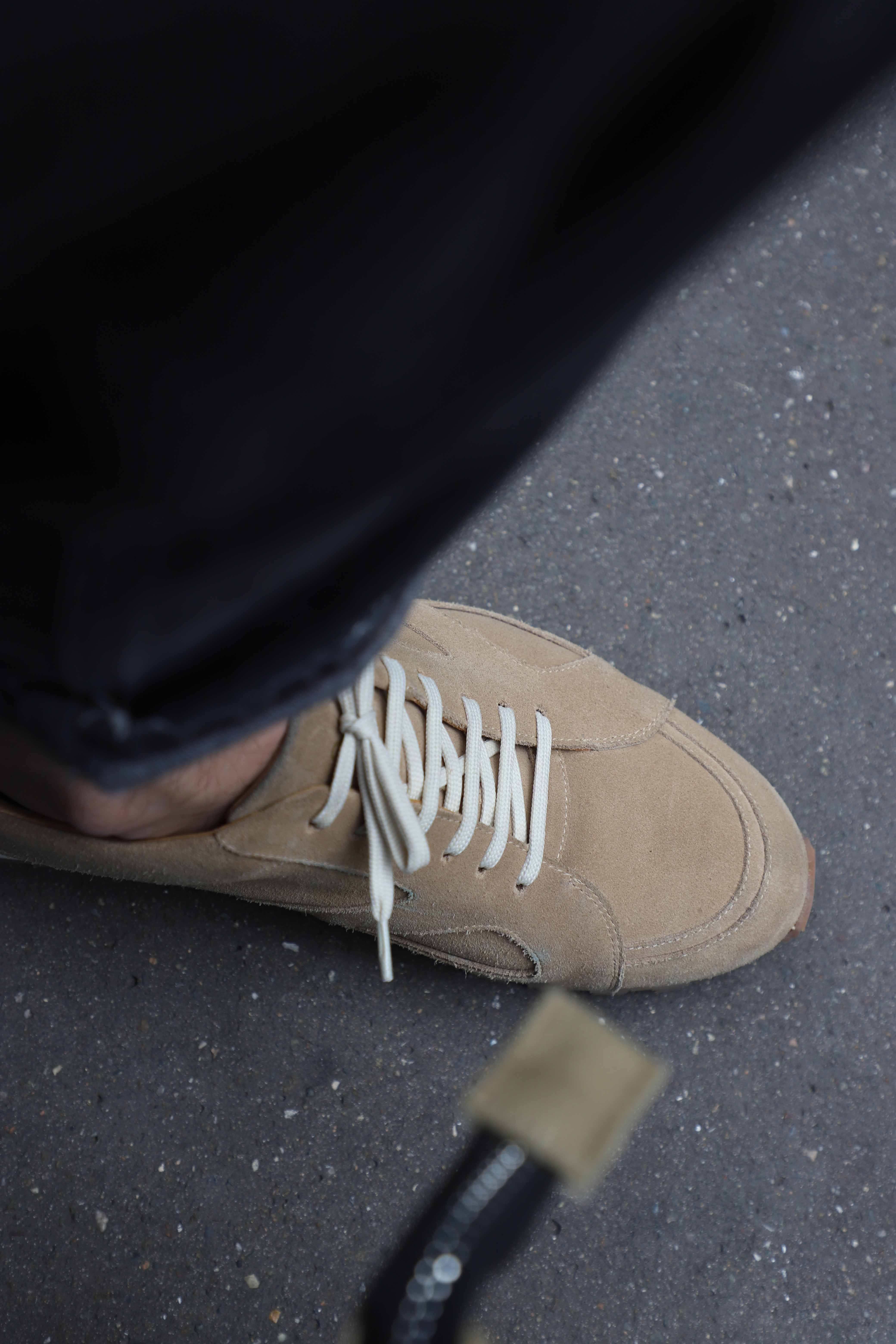 Malfroid n°310 sneakers cuir semelle caoutchouc confort large