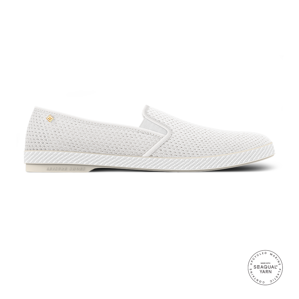 Rivieras Classic 3200 espadrilles blanc résille