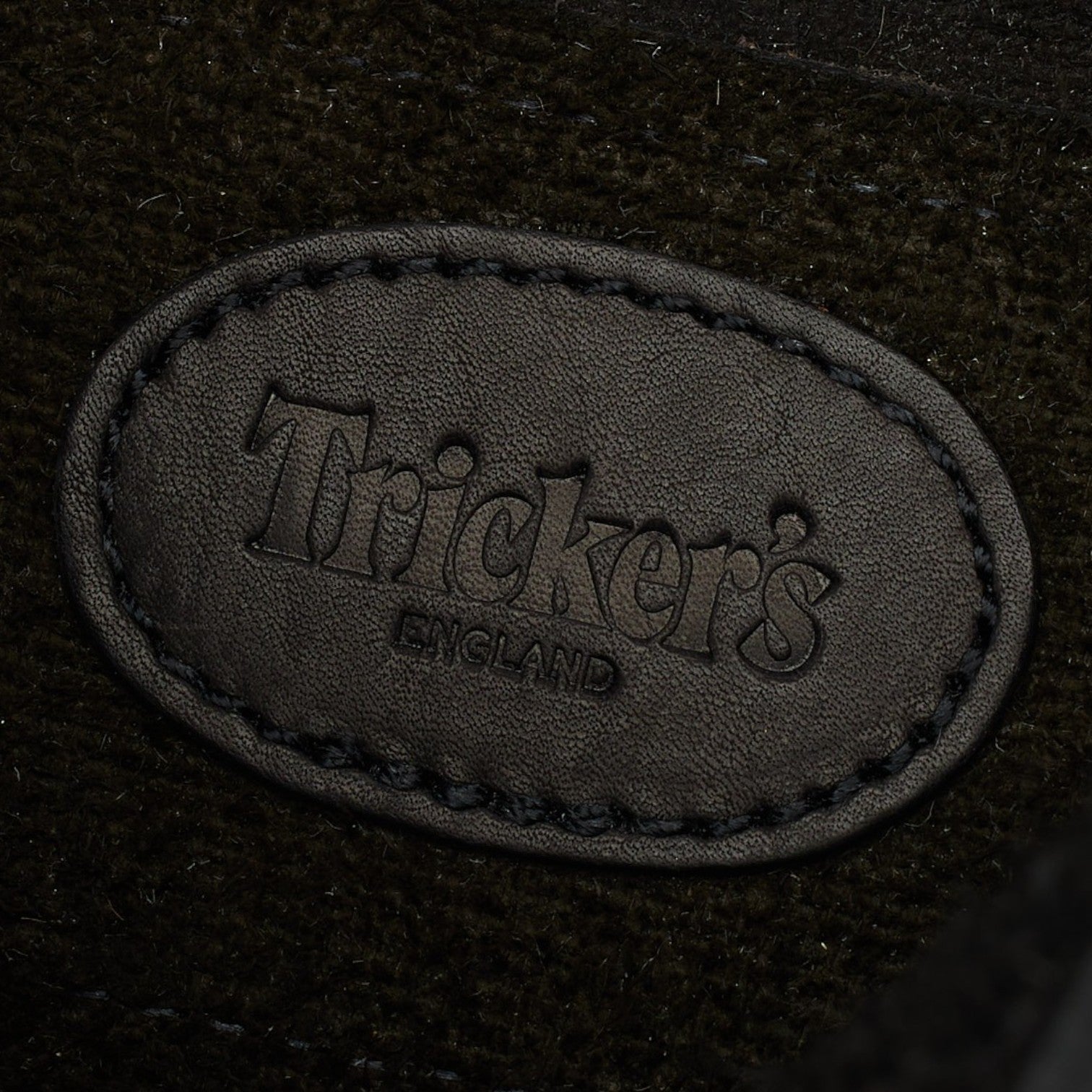 Tricker's sac messager cuir noir 20,5 cm