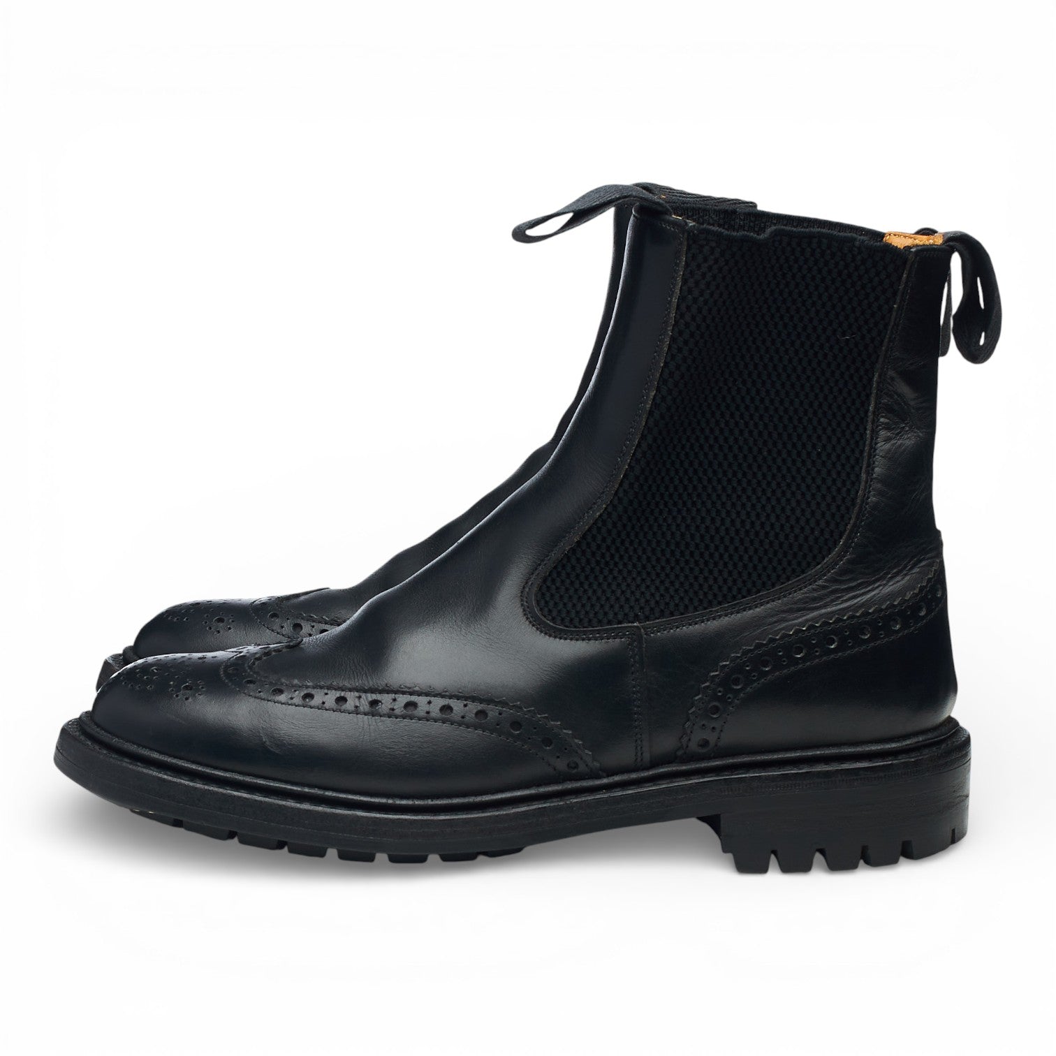 Tricker's Silvia bottines chelsea cuir noir UK 5