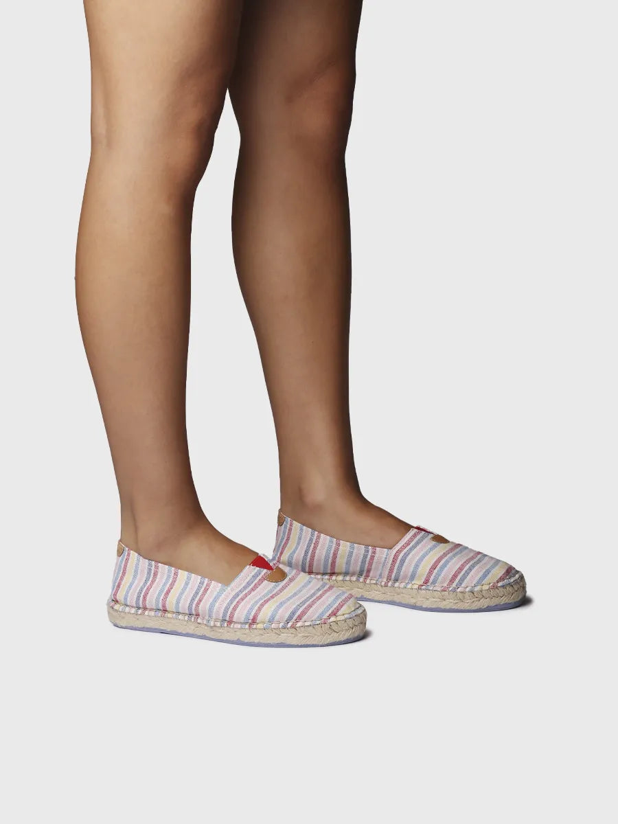 Toni Pons BLANES-RN espadrilles toile rayée plates