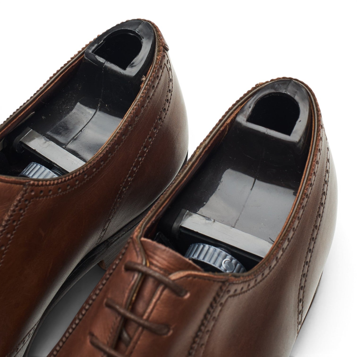George Cleverley oxford brogues cuir marron UK 7
