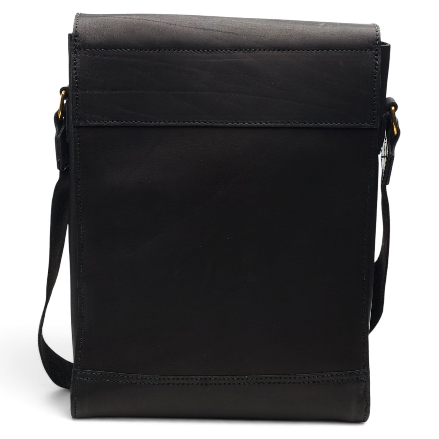 Tricker's sac messager cuir noir 20,5 cm