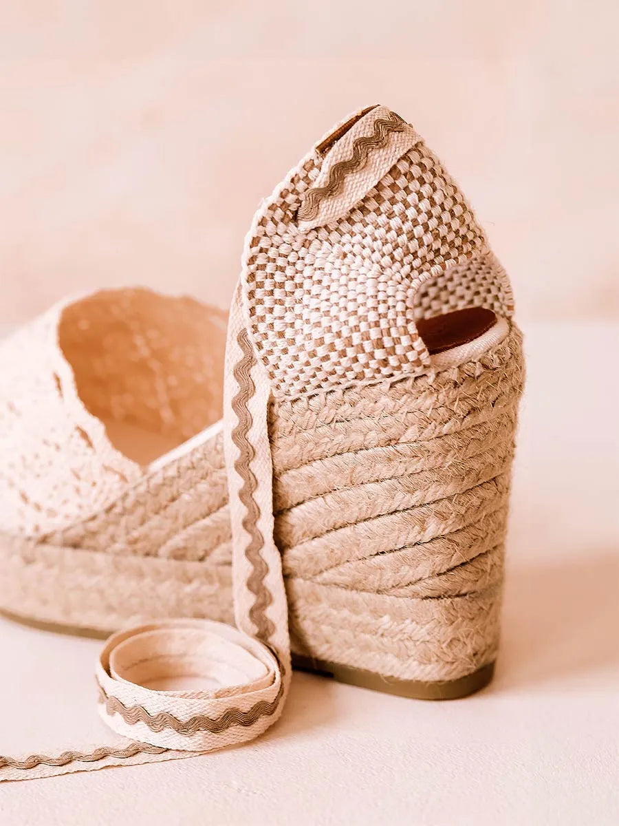 Toni Pons Cinta-B rubans espadrilles coton bicolore