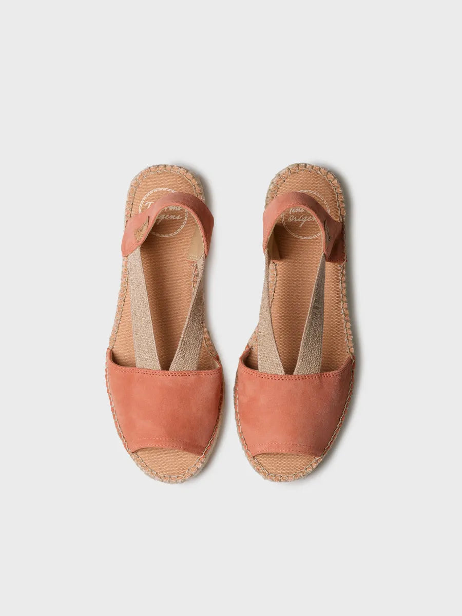 Toni Pons Ella espadrille femme daim plat