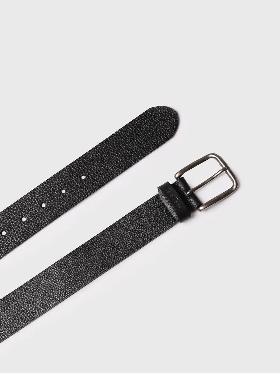 Toni Pons Elias ceinture cuir homme noir