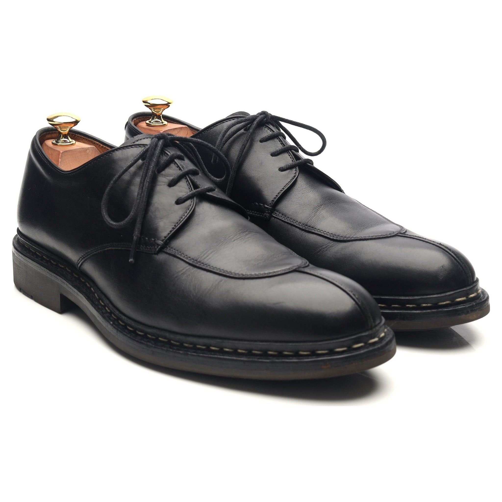 Heschung Rhus derbies cuir noir UK 9