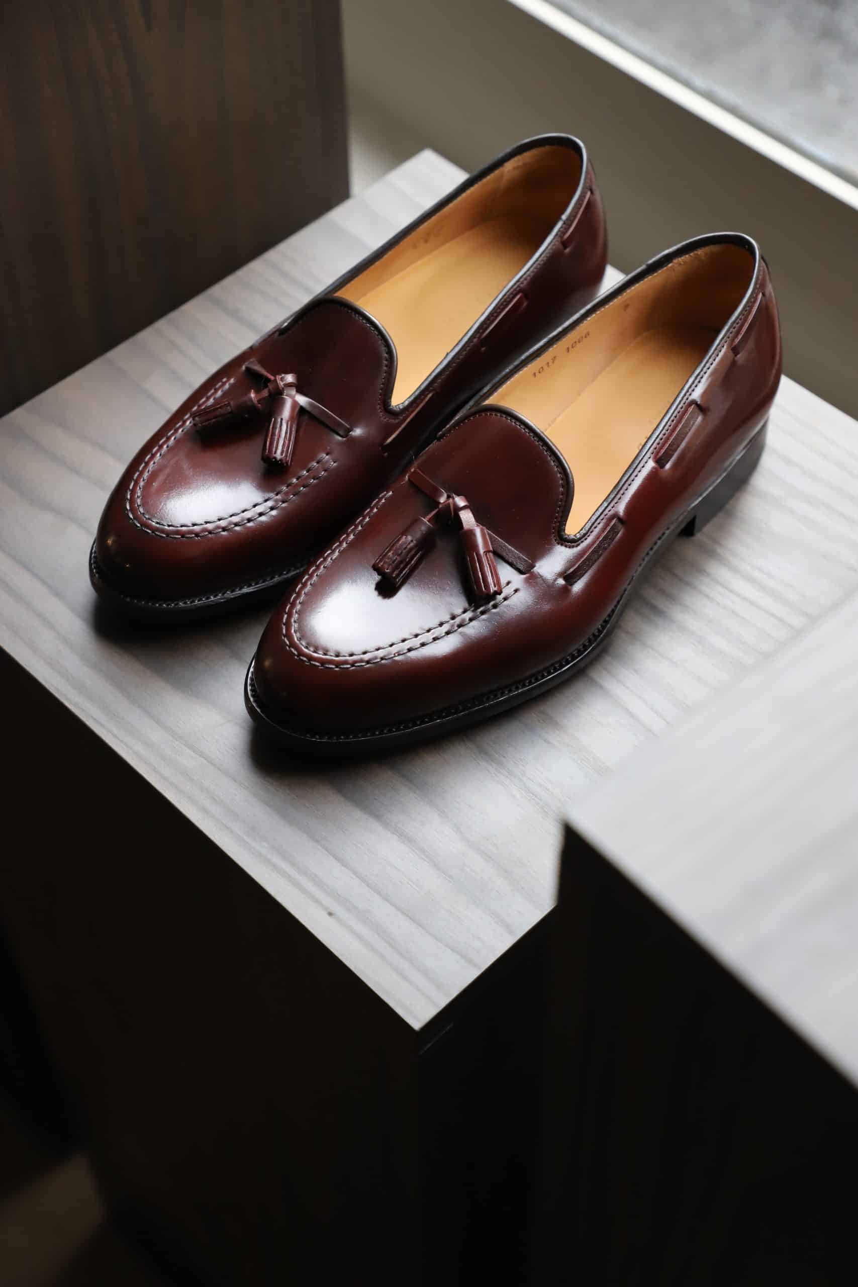 Malfroid Goodwood mocassin glands cordovan réserve