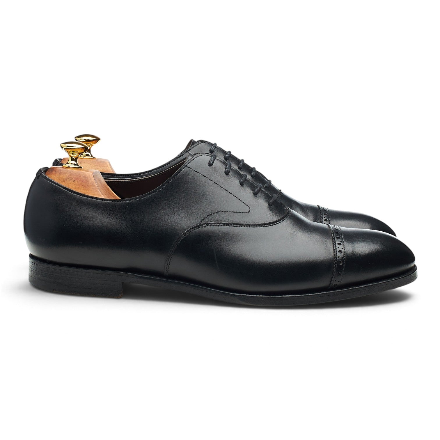 Edward Green Berkeley oxford cuir noir pointure UK 11