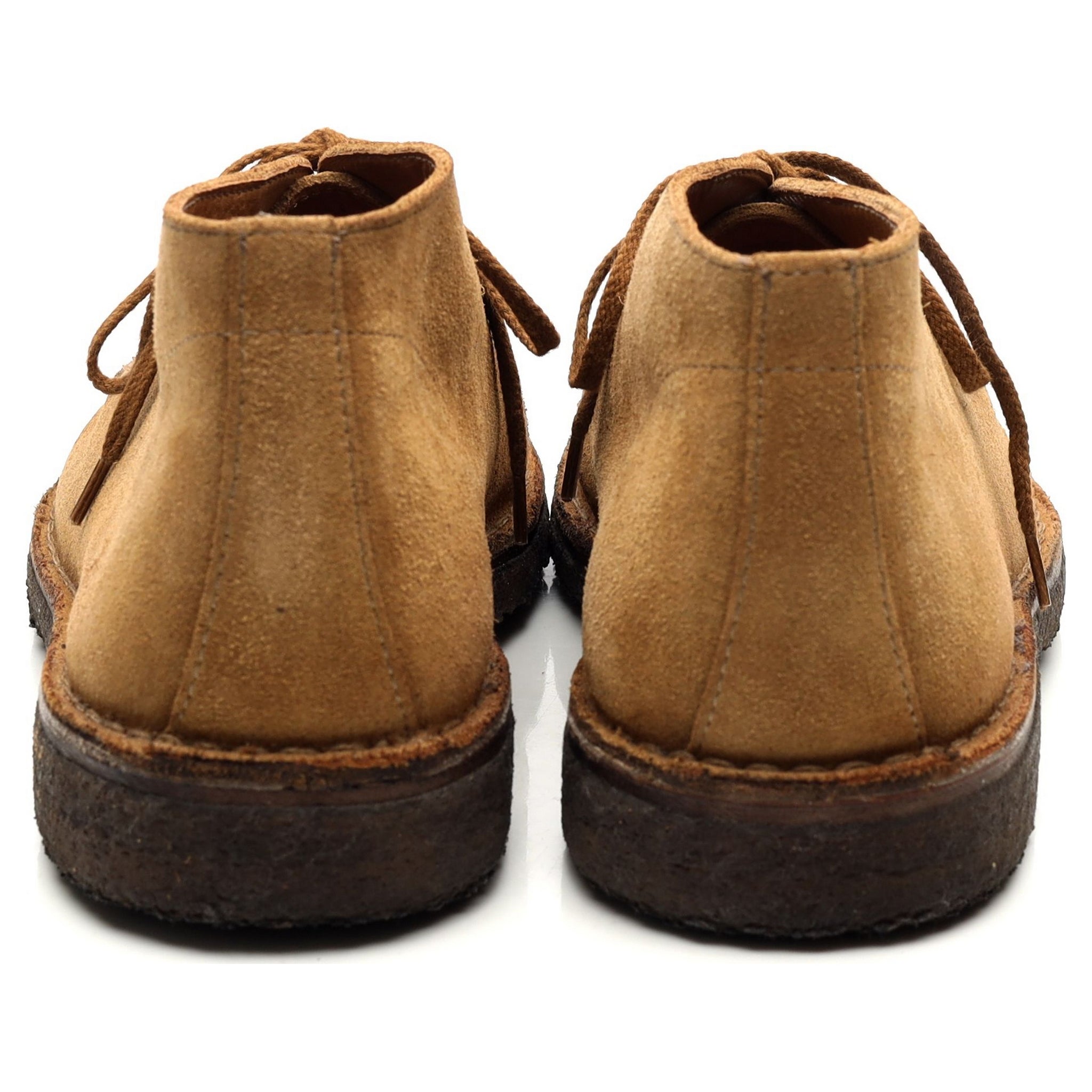 Drake’s Crosby boots chukka daim marron UK 9,5